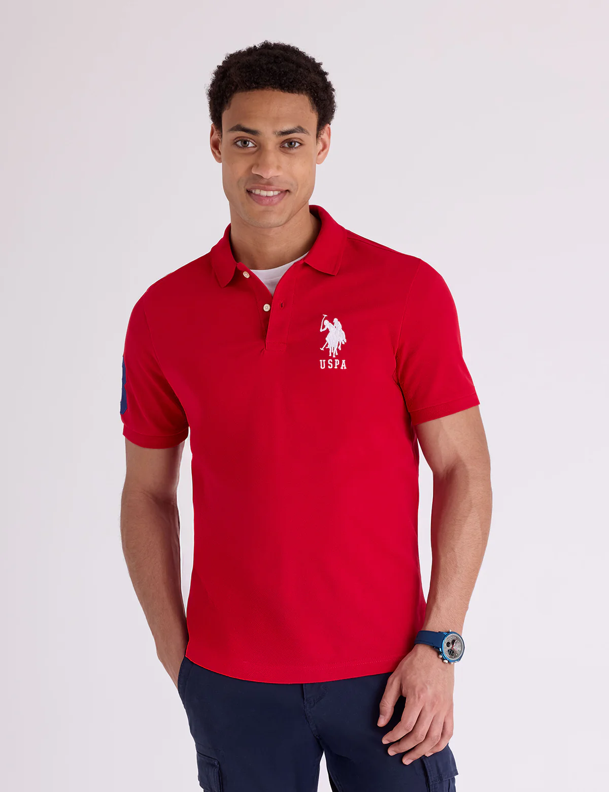 BIG LOGO SOLID POLO SHIRT - Image 21