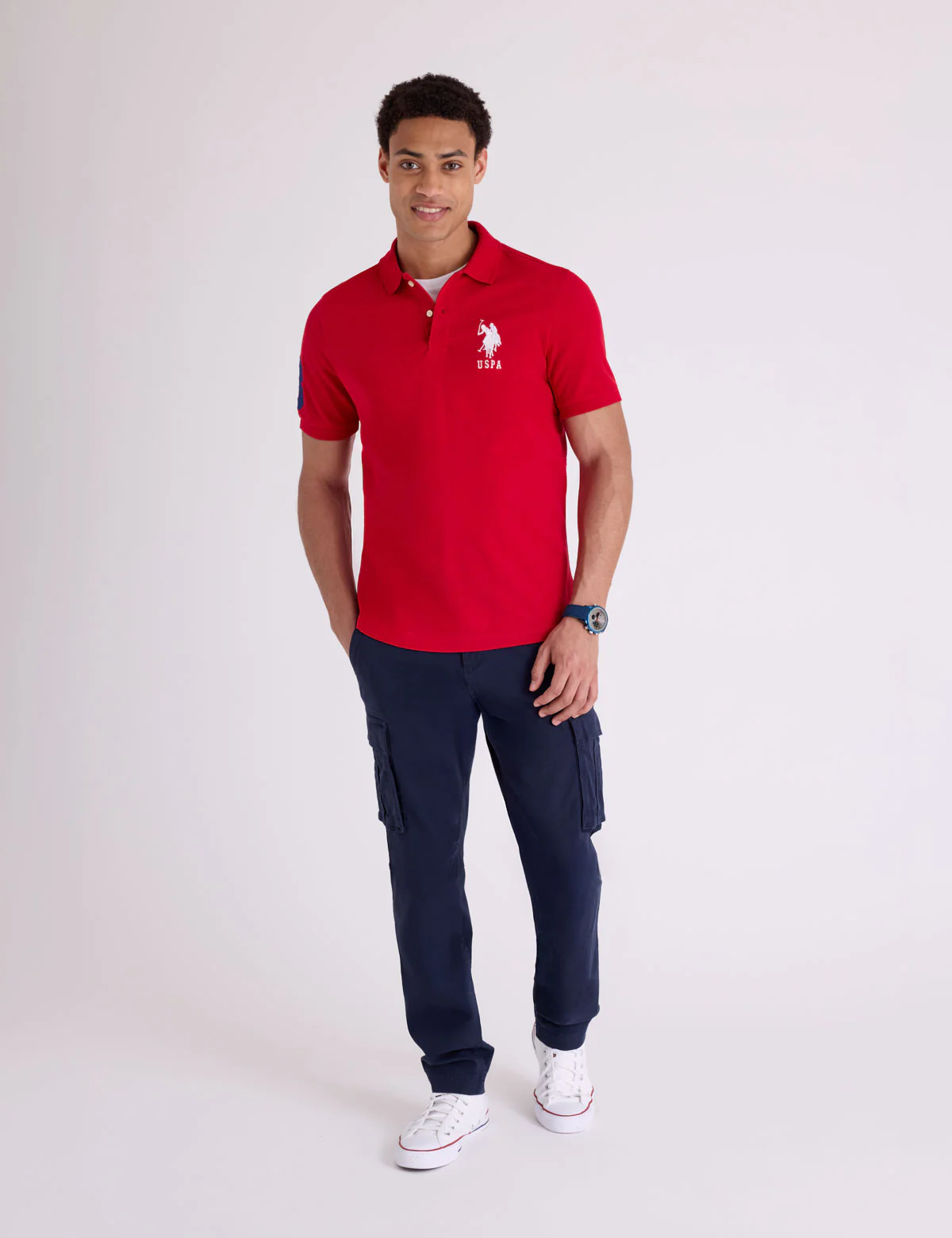 BIG LOGO SOLID POLO SHIRT - Image 22