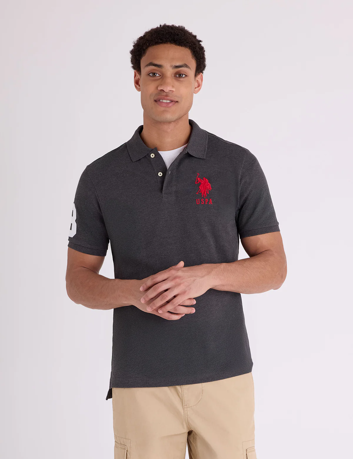 BIG LOGO SOLID POLO SHIRT - Image 24