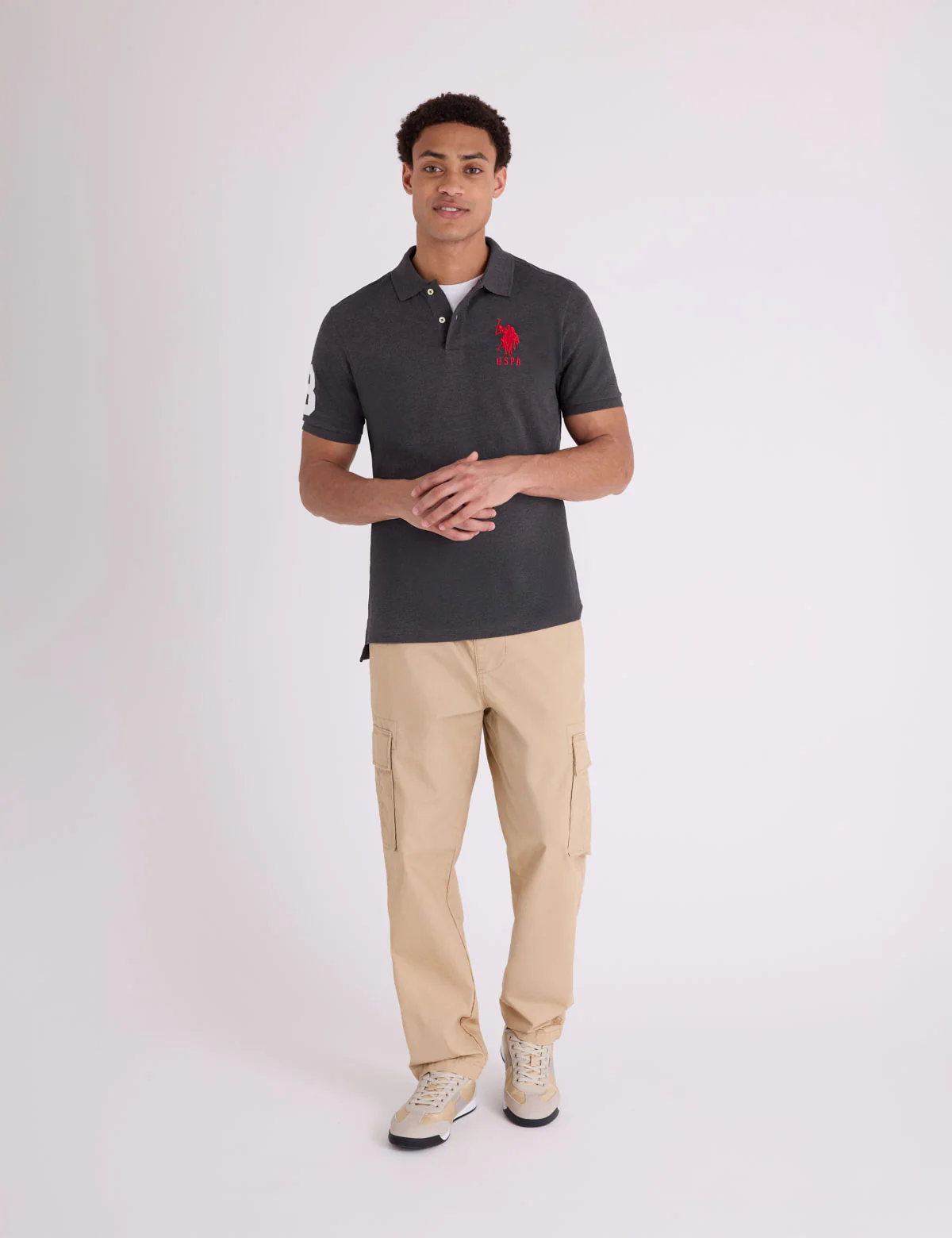 BIG LOGO SOLID POLO SHIRT - Image 27
