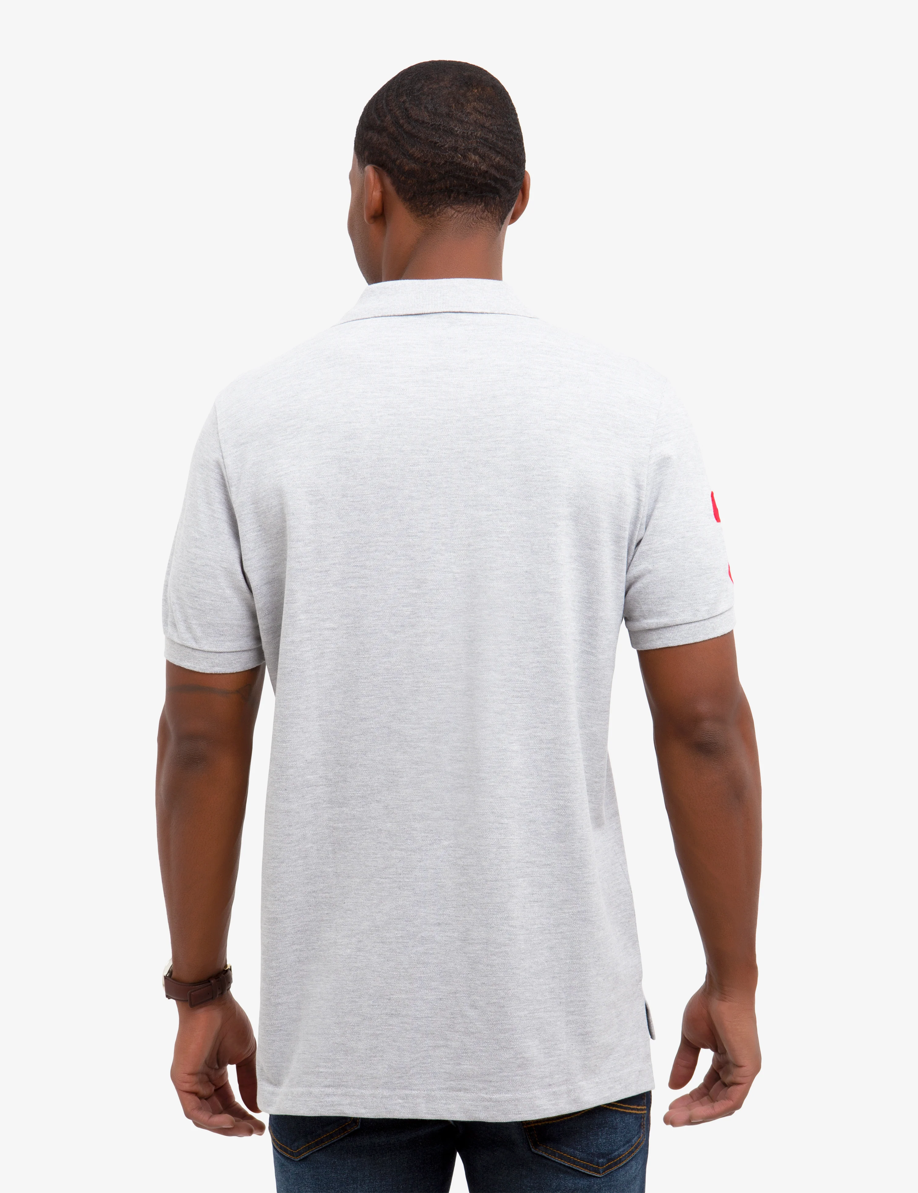 BIG LOGO SOLID POLO SHIRT - Image 7
