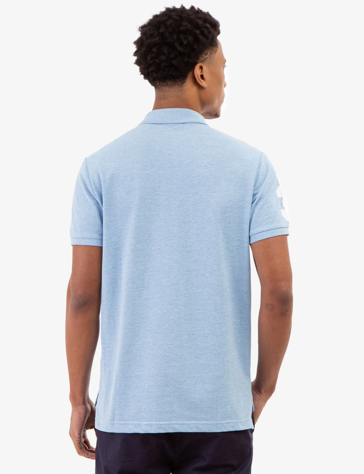 SOLID BIG LOGO POLO SHIRT - Image 9