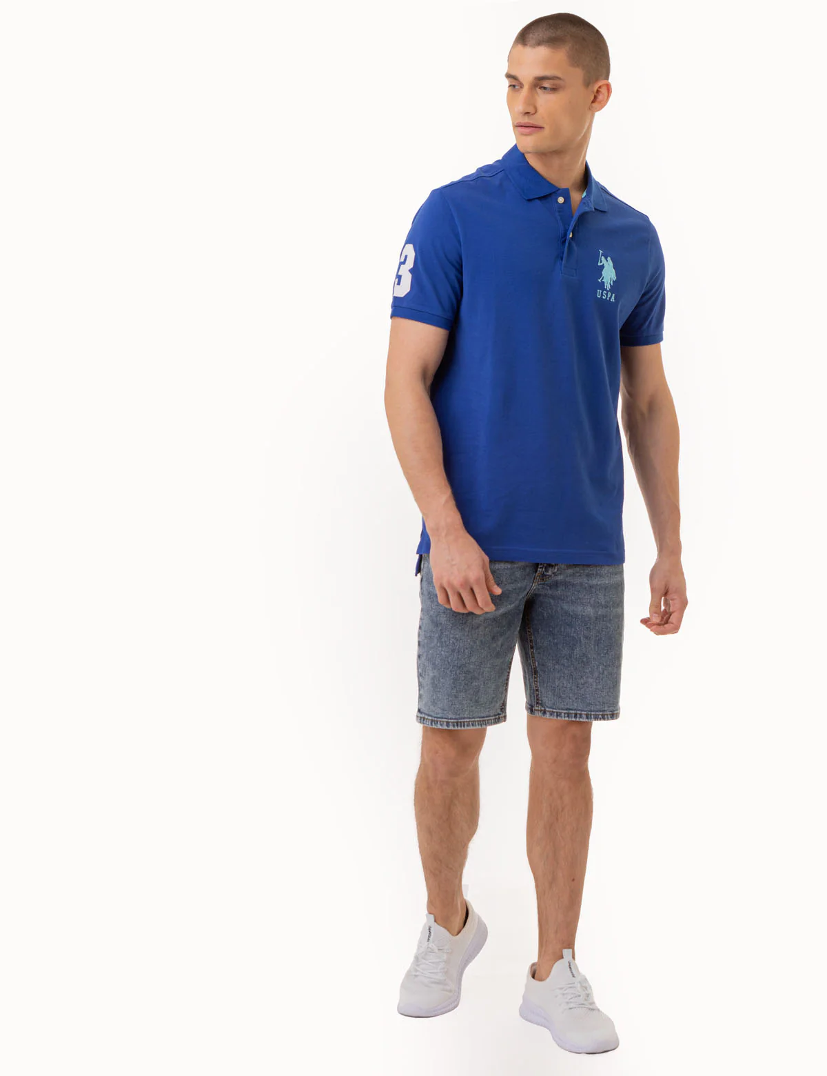 BIG LOGO SOLID POLO SHIRT - Image 5