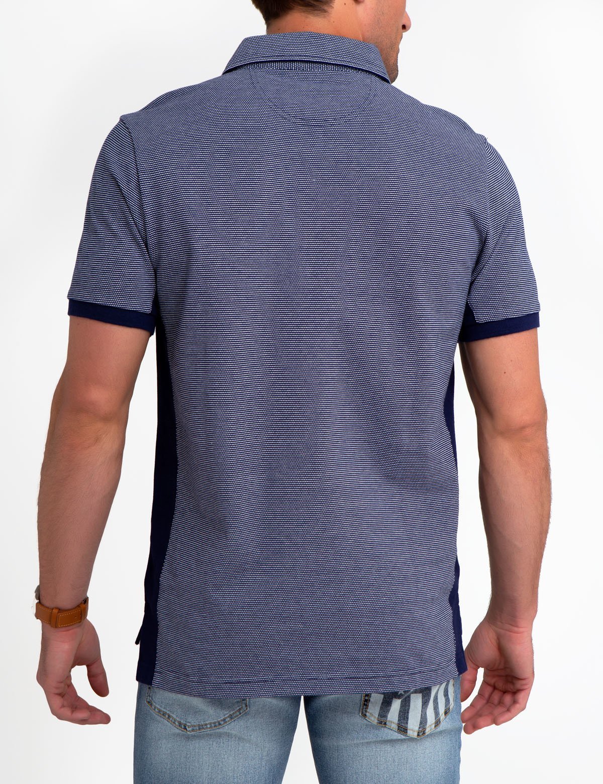 Big Logo Striped Polo Shirt - Image 3