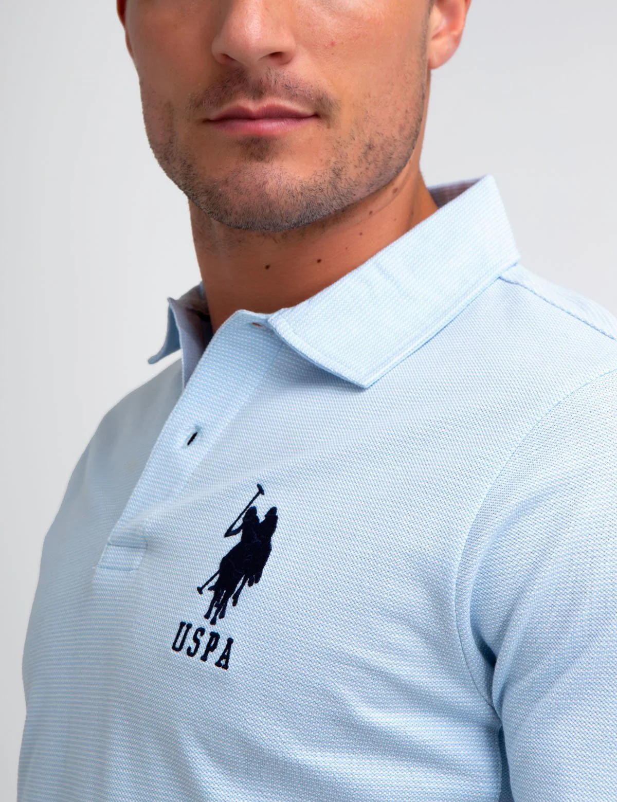 Big Logo Striped Polo Shirt - Image 4