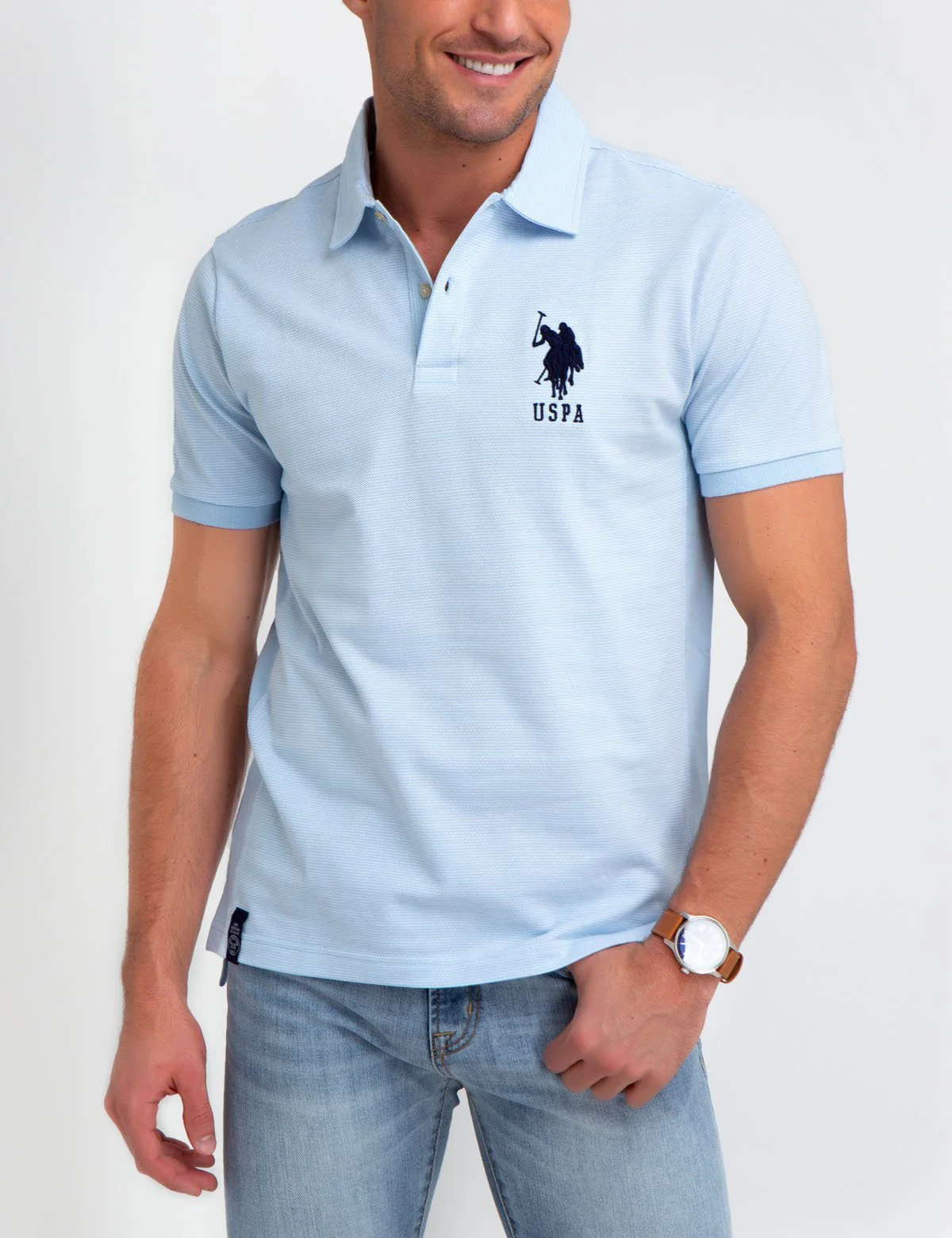 Big Logo Striped Polo Shirt - Image 5