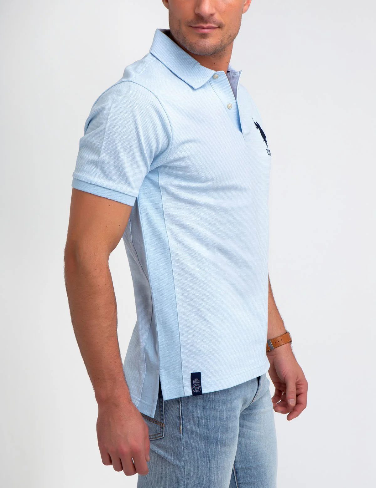 Big Logo Striped Polo Shirt - Image 6