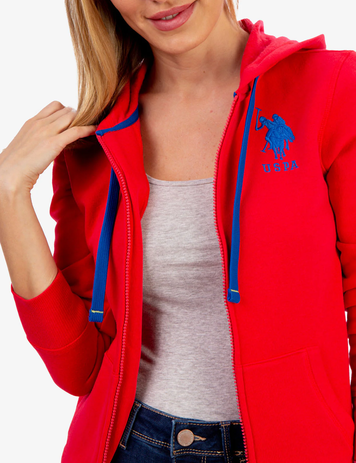 BIG LOGO ZIP FRONT HOODIE - Image 12