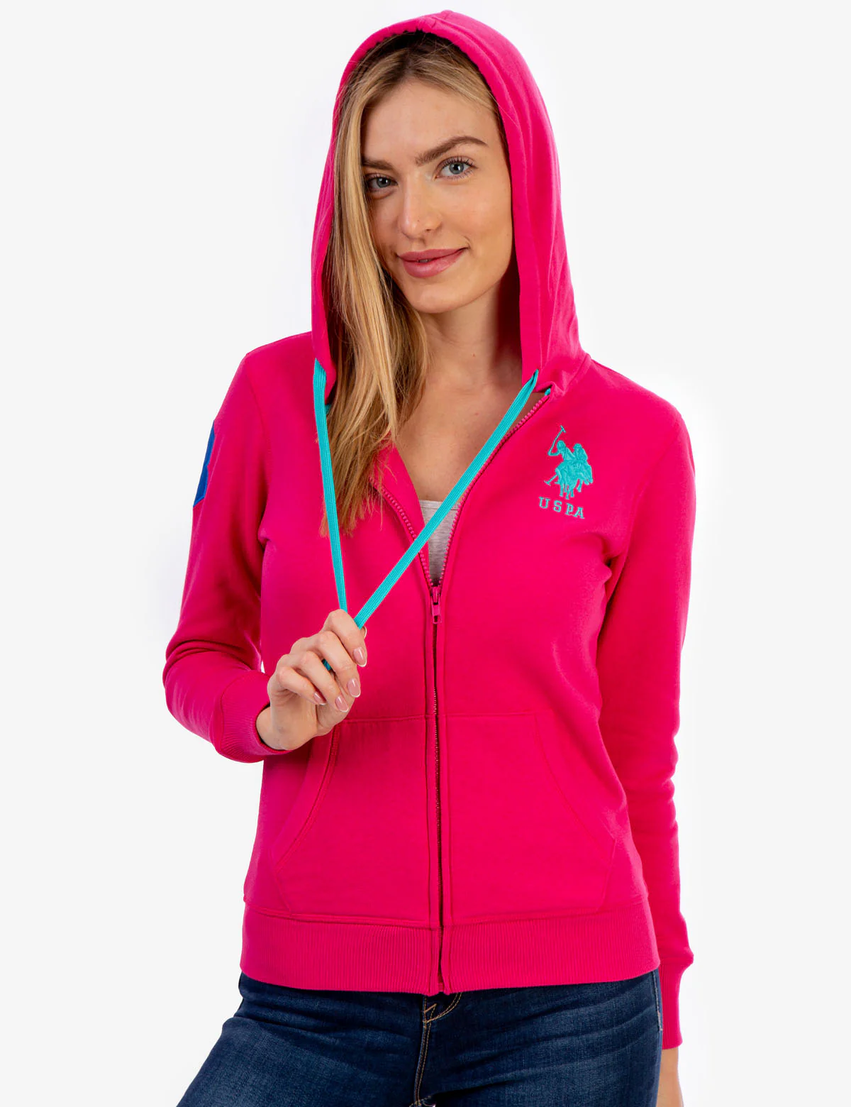 BIG LOGO ZIP FRONT HOODIE - Image 15