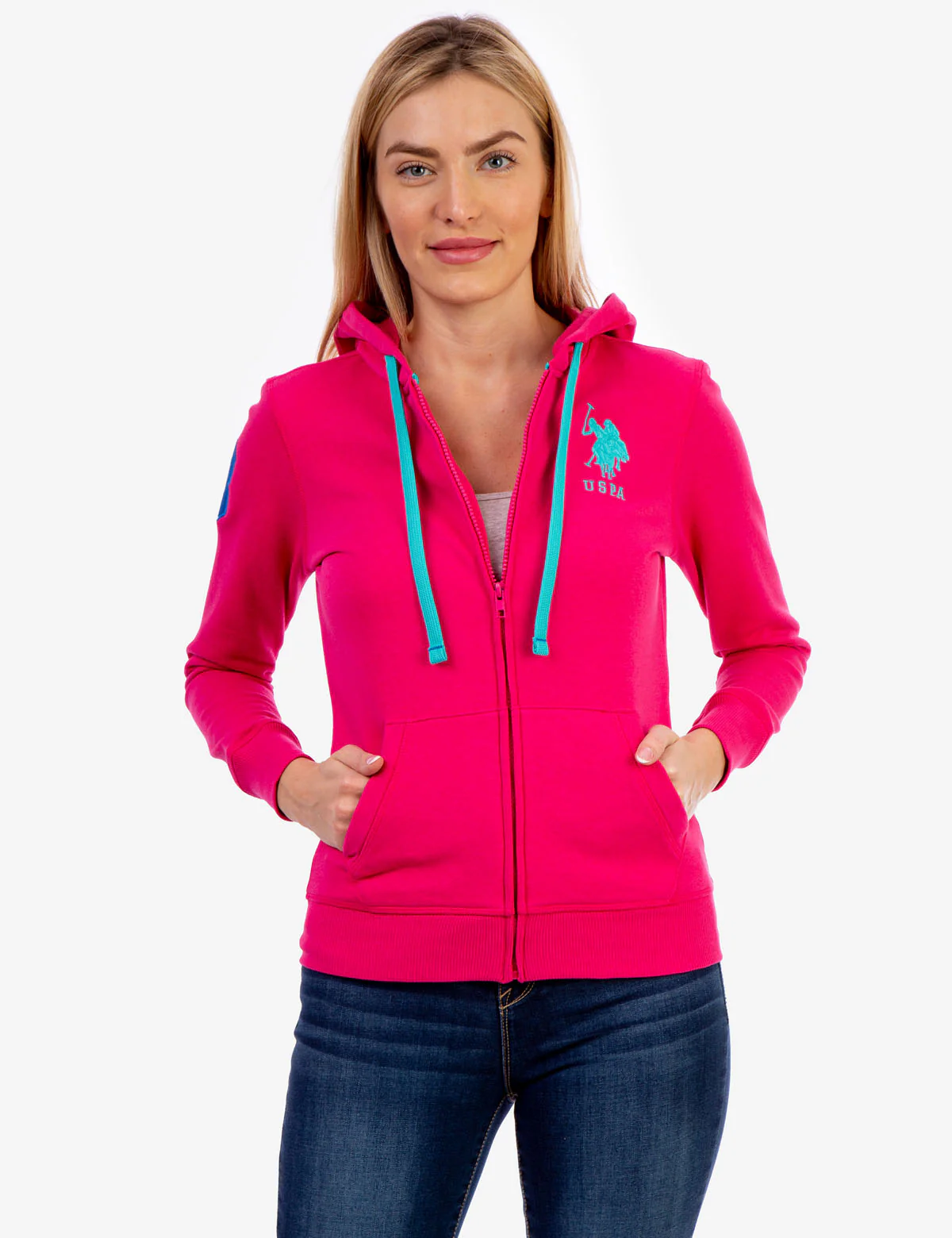 BIG LOGO ZIP FRONT HOODIE - Image 19