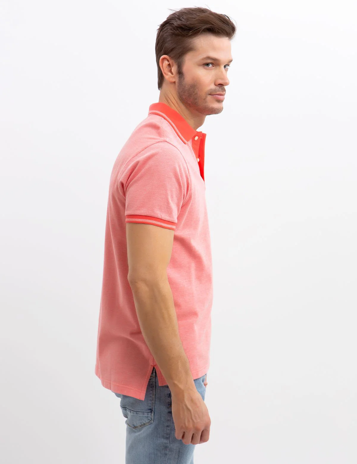 BIRDSEYE PIQUE POLO SHIRT - Image 8