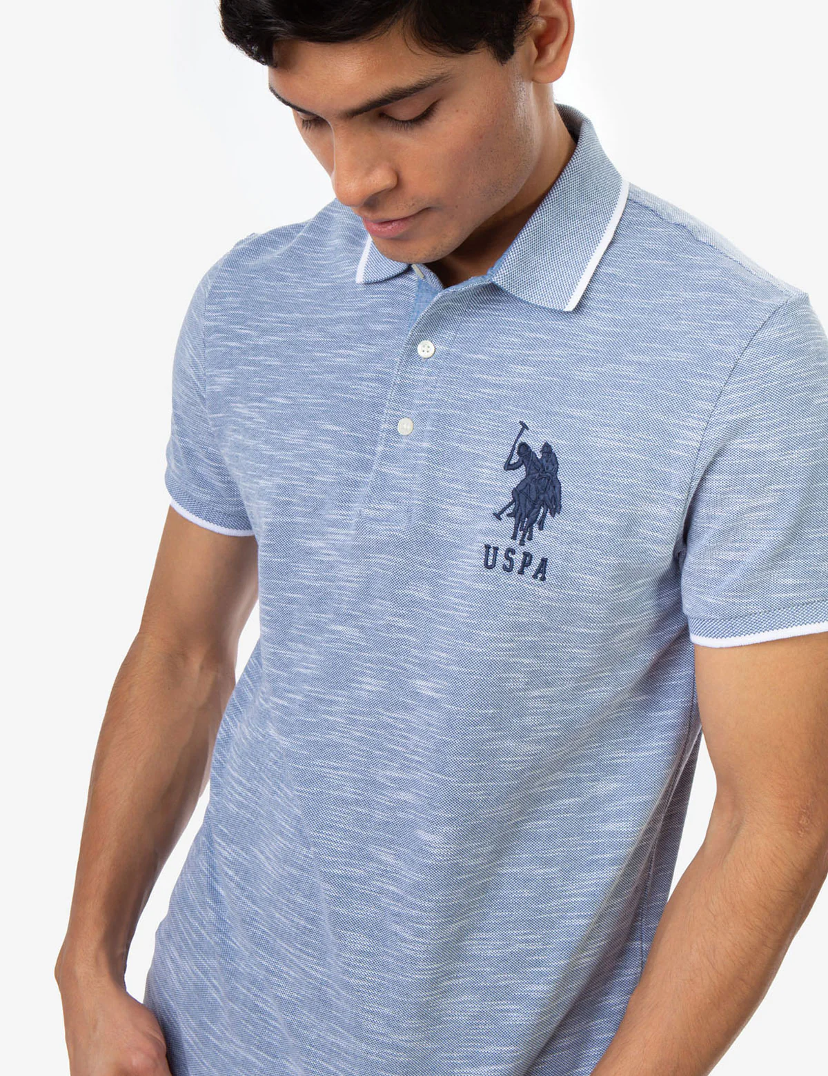 BIRDSEYE SLUB POLO SHIRT - Image 7
