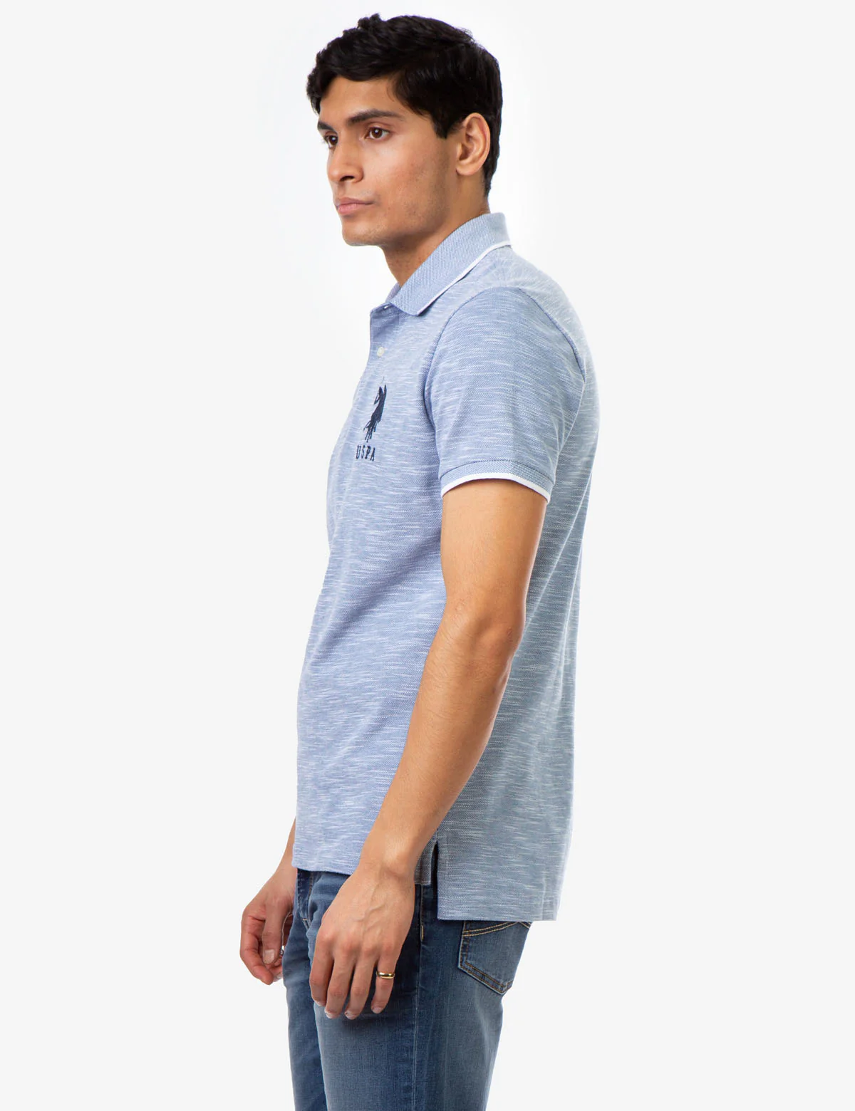 BIRDSEYE SLUB POLO SHIRT - Image 8