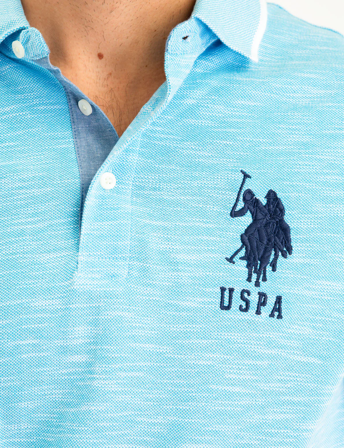 BIRDSEYE SLUB POLO SHIRT - Image 8