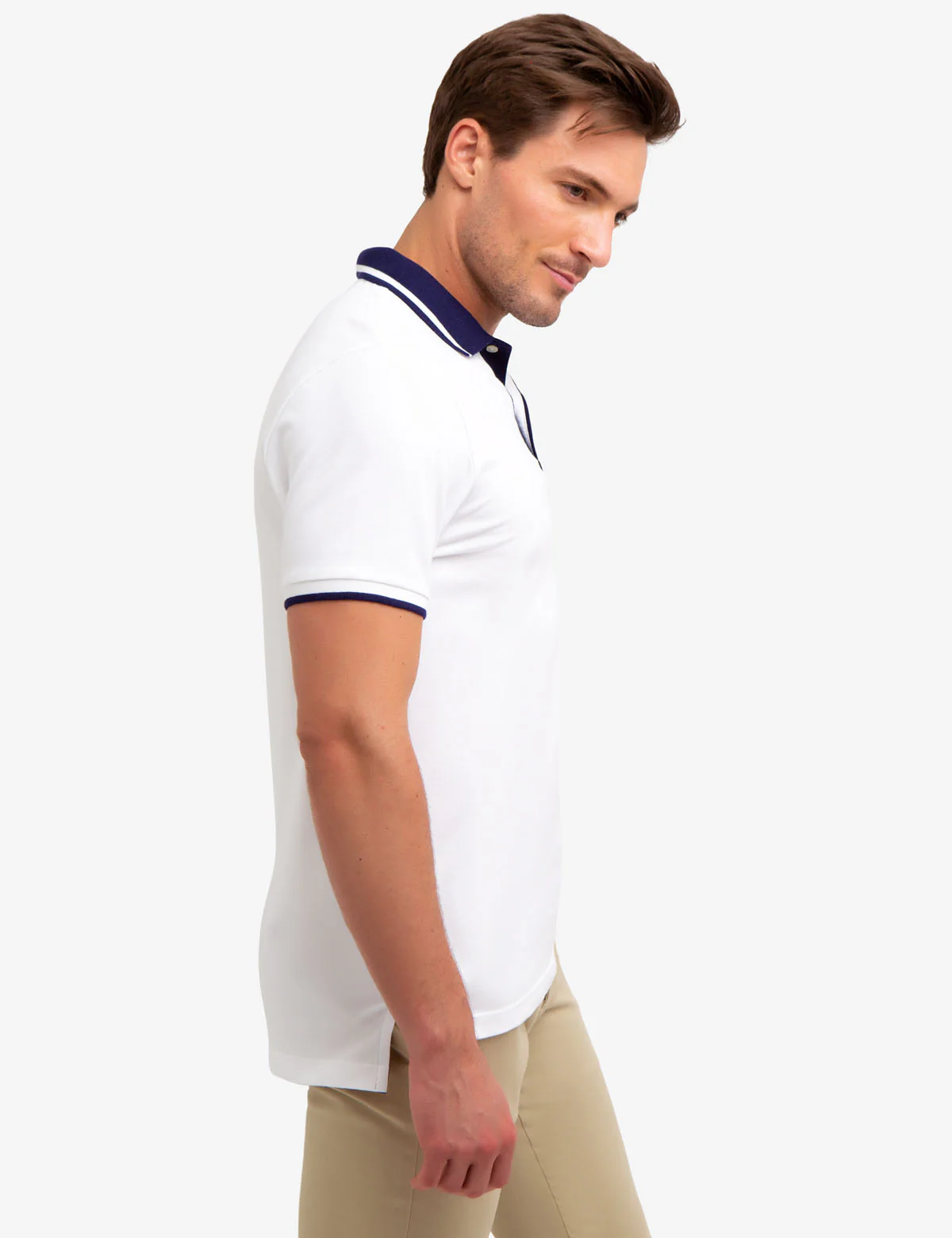 SLIM FIT STRETCH POLO SHIRT - Image 2