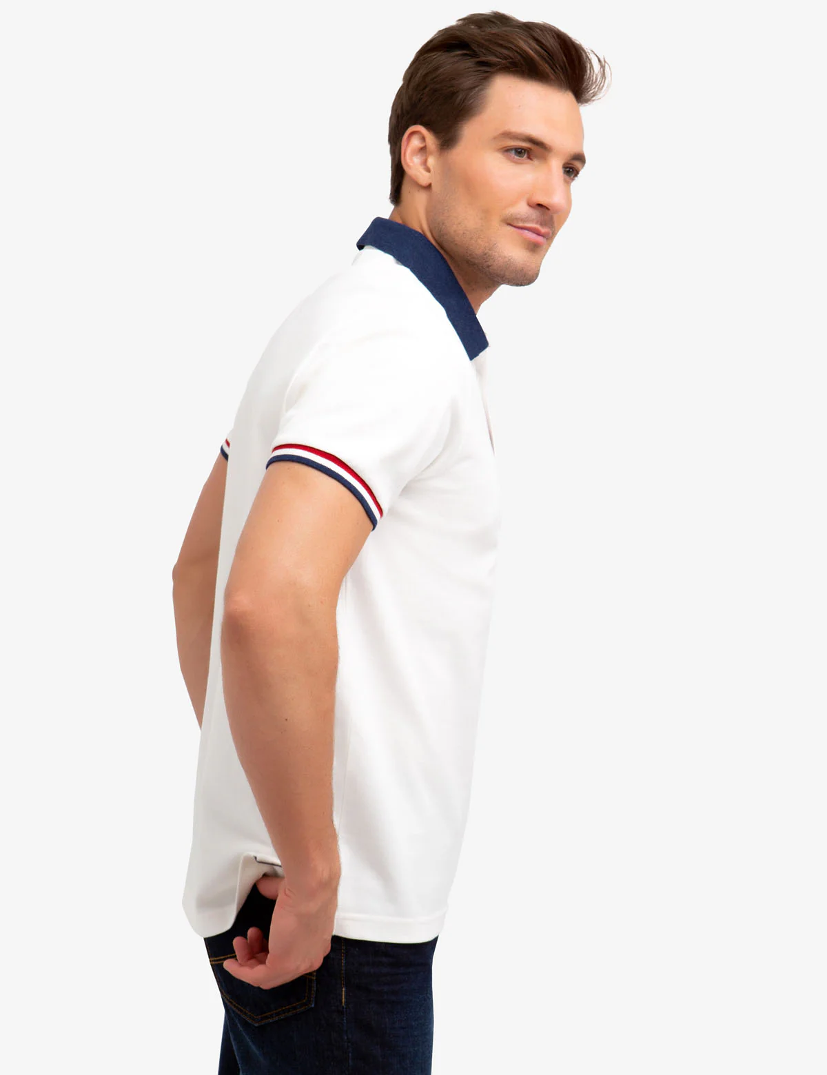 MULTI TIPPED POLO SHIRT - Image 3