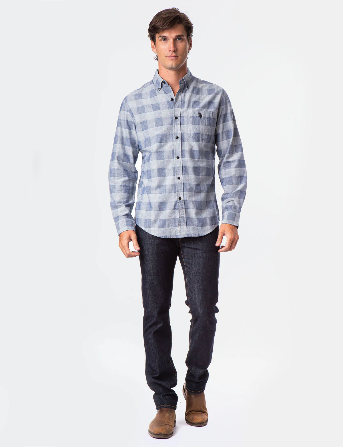 BLACK MALLET BIG PLAID JACQUARD SHIRT - Image 2