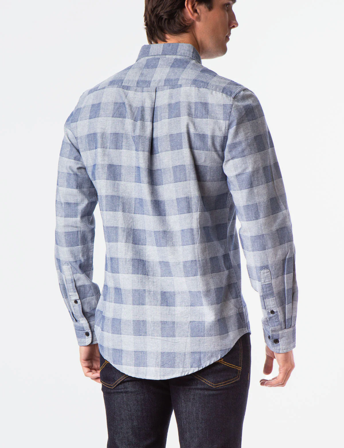 BLACK MALLET BIG PLAID JACQUARD SHIRT - Image 3