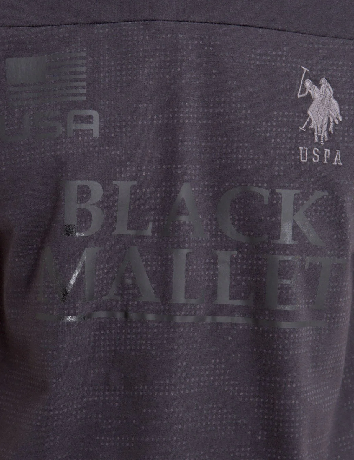 BLACK MALLET BURNOUT CAMO SHORT SLEEVE T-SHIRT - Image 4