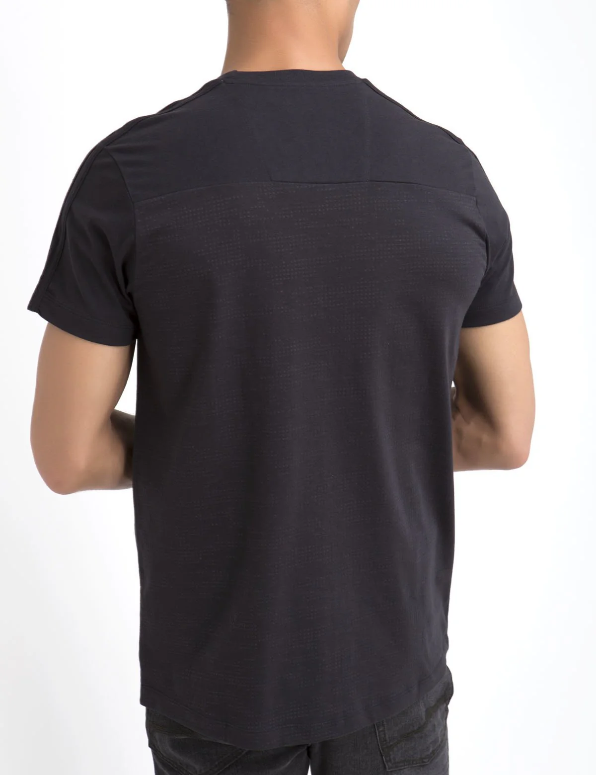 BLACK MALLET BURNOUT CAMO SHORT SLEEVE T-SHIRT - Image 5