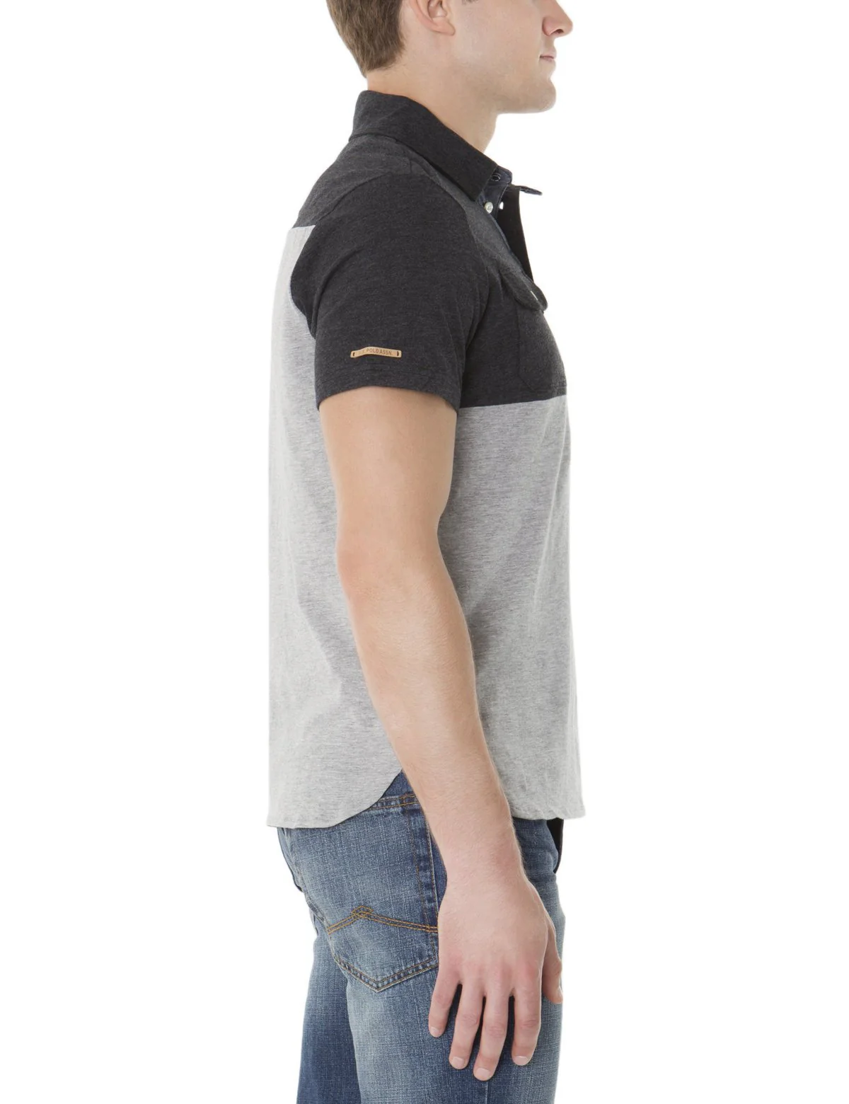 BLACK MALLET COLORBLOCK POLO SHIRT - Image 11