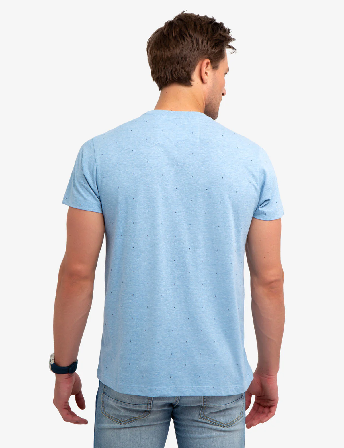 BLACK MALLET PRINT T-SHIRT - Image 3