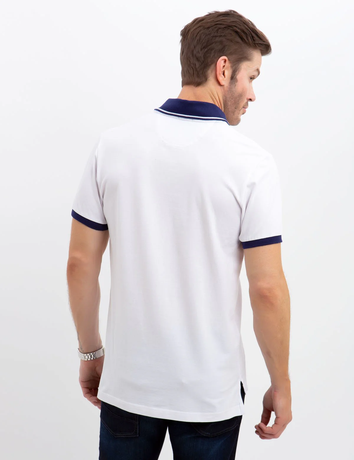 BLACK MALLET POLO SHIRT - Image 14