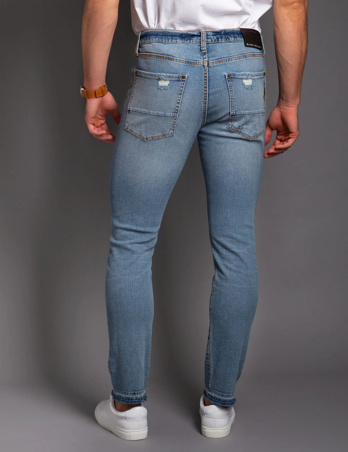 BLACK MALLET SKINNY FIT DENIM - Image 10