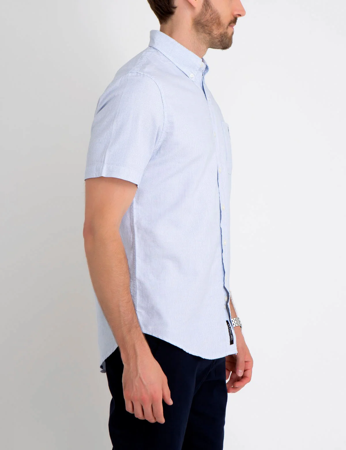 BLACK MALLET SLIM FIT SHIRT - Image 6