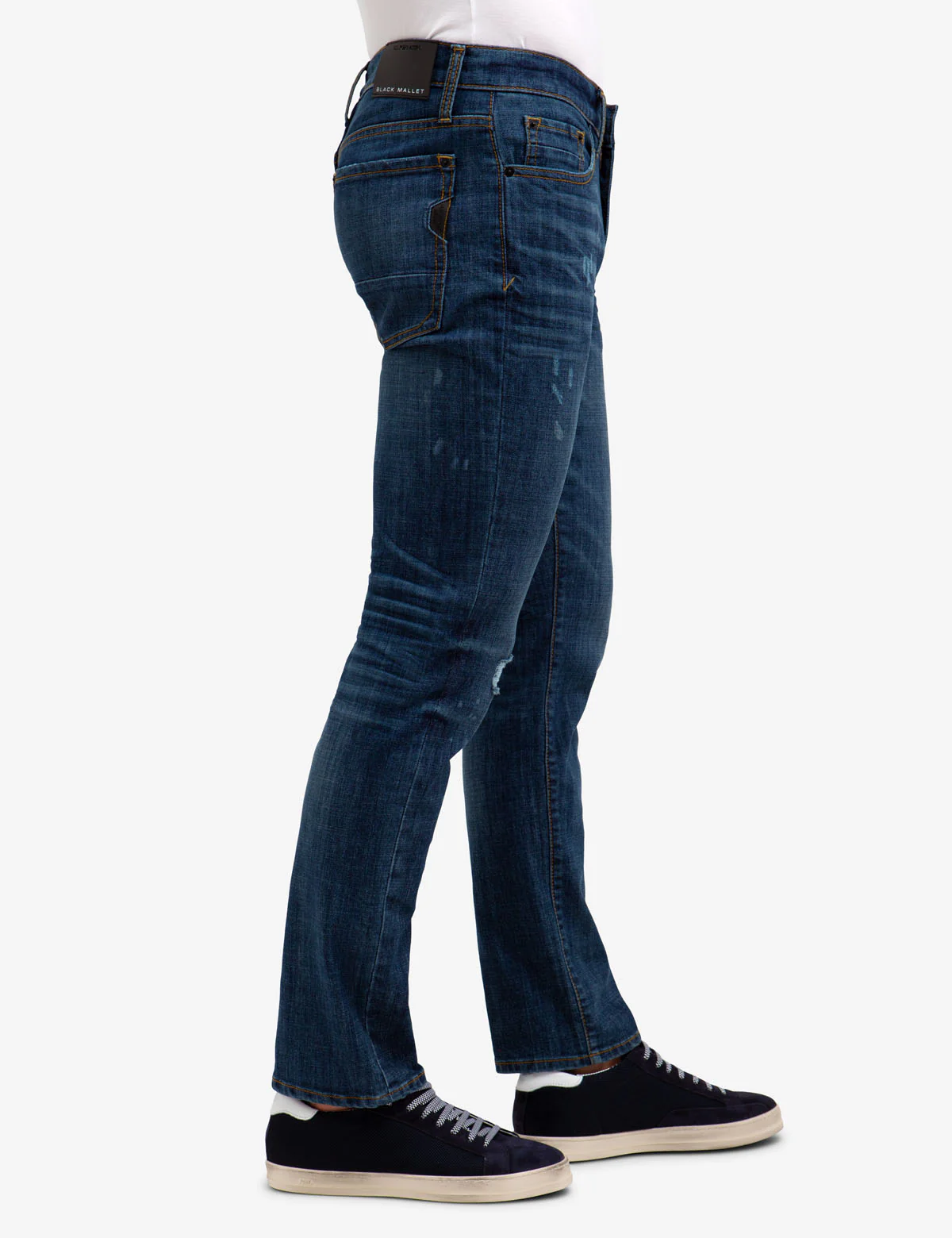 REPREVE® BLACK MALLET SLIM STRAIGHT JEANS - Image 2