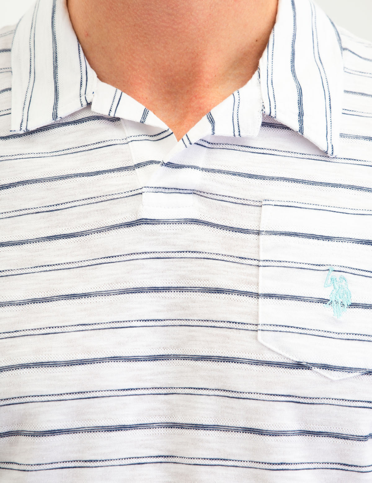 BLACK MALLET VERTICAL LOGO POLO SHIRT - Image 3