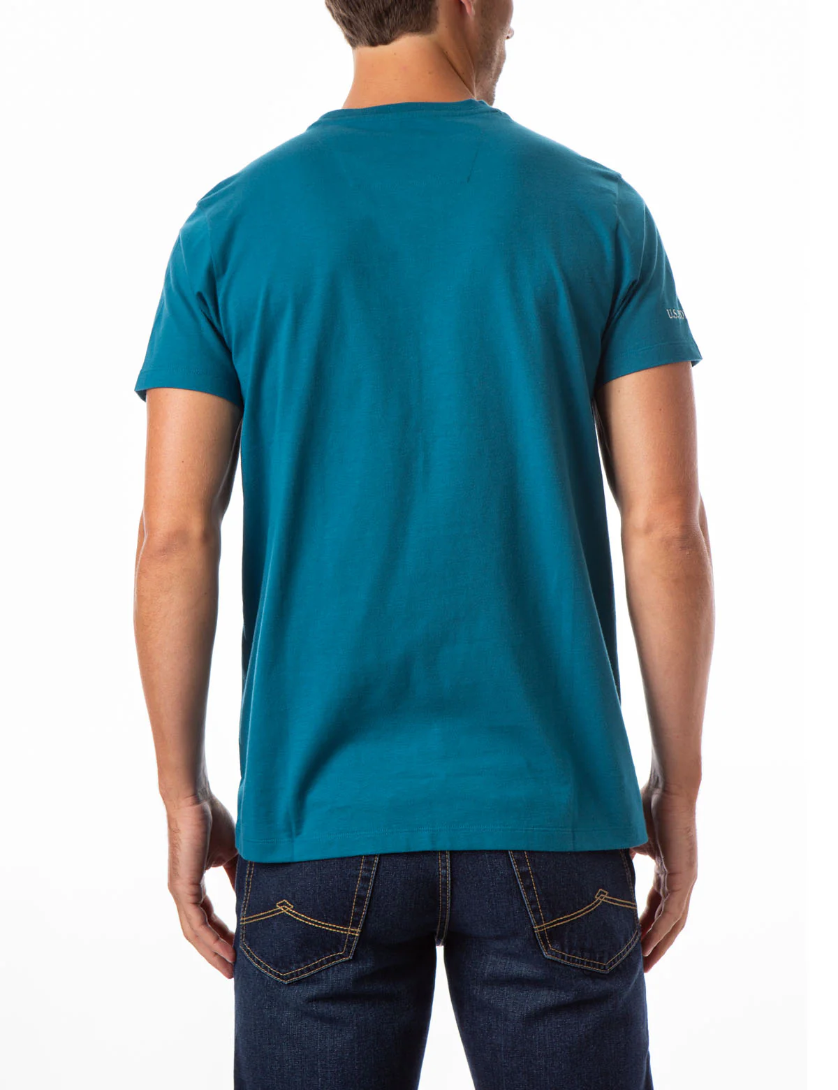 BLACK MALLET VERTICAL STRIPE CREW NECK T-SHIRT - Image 8