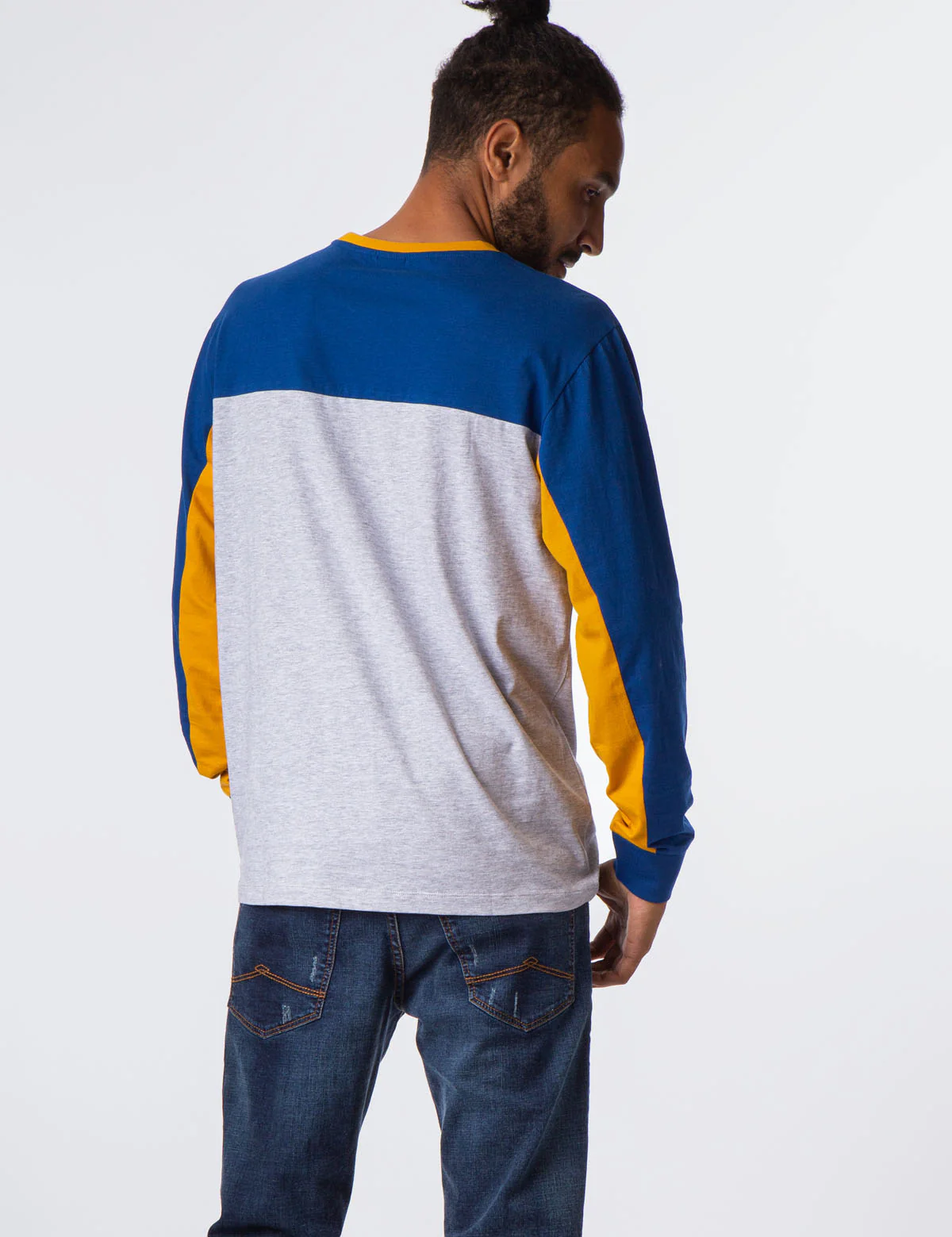 BLOCKED LOGO LONG SLEEVE SHIRT - Image 3
