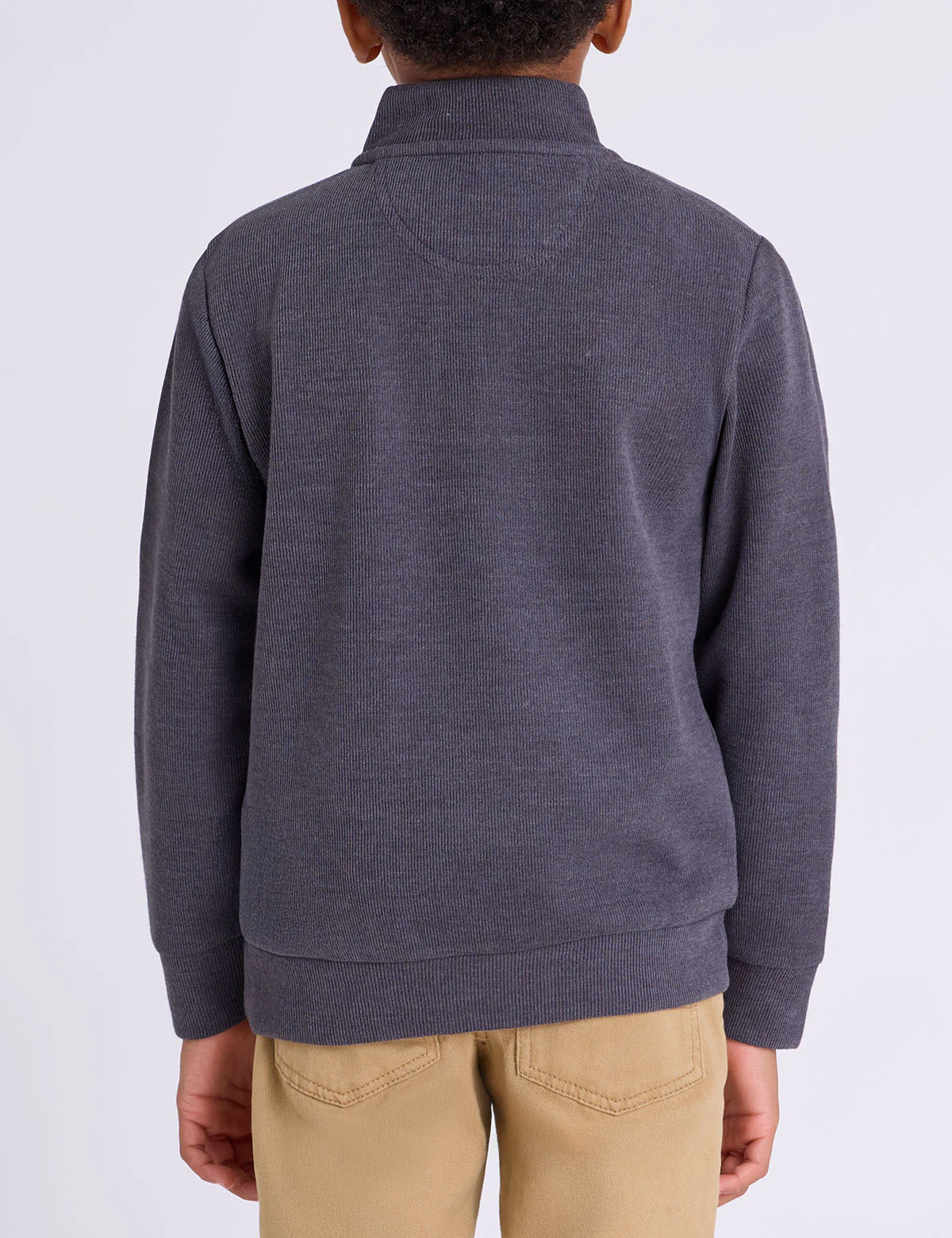 BOYS 1/4 ZIP FLATBACK PULLOVER - Image 11