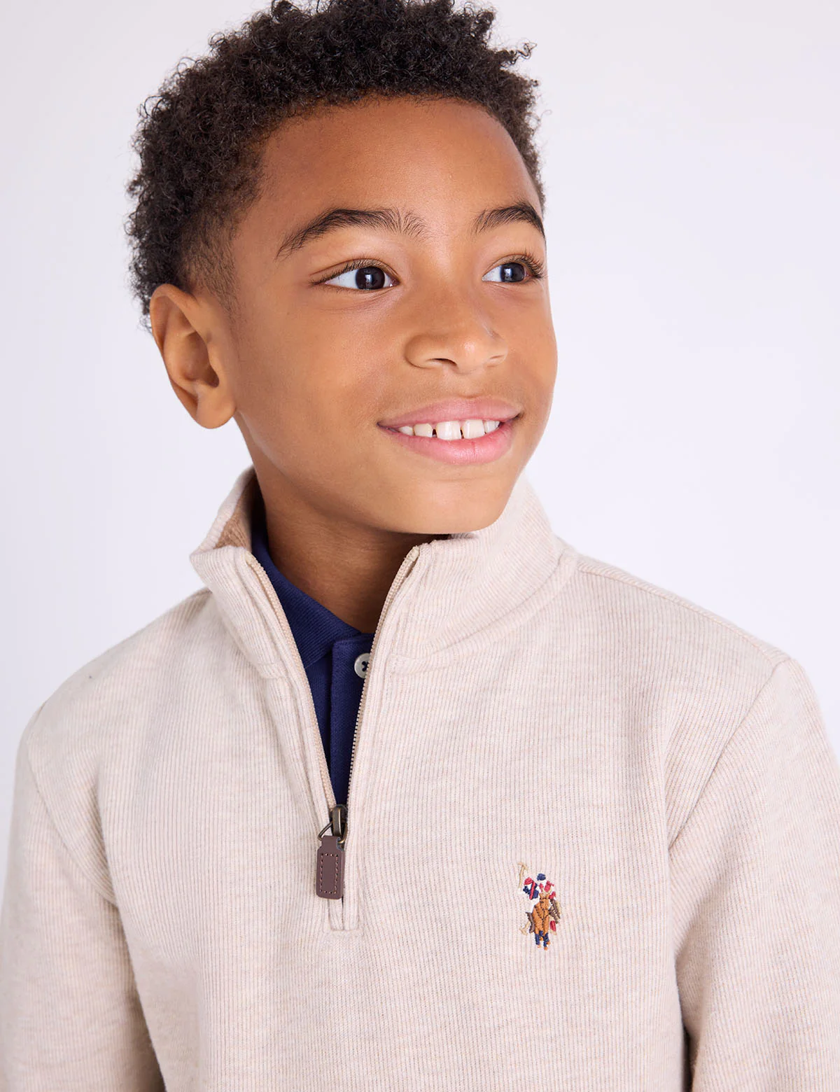 BOYS 1/4 ZIP FLATBACK PULLOVER - Image 13