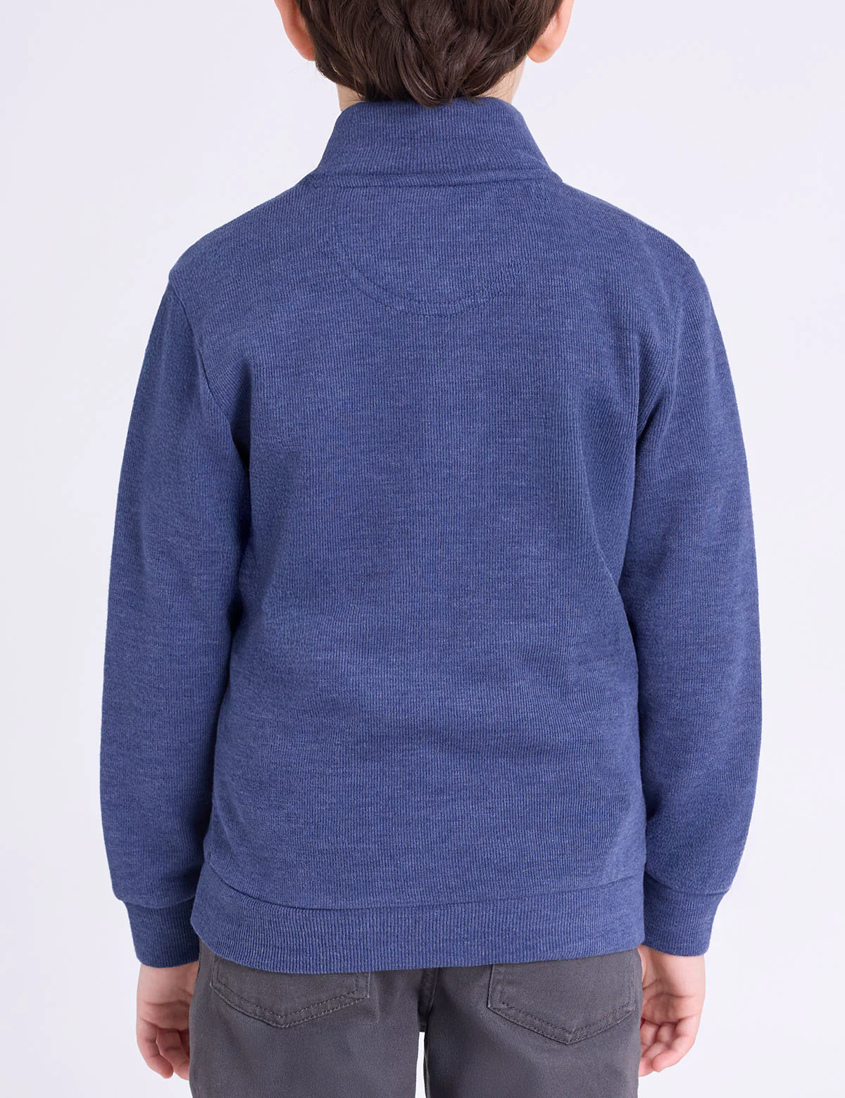 BOYS 1/4 ZIP FLATBACK PULLOVER - Image 8