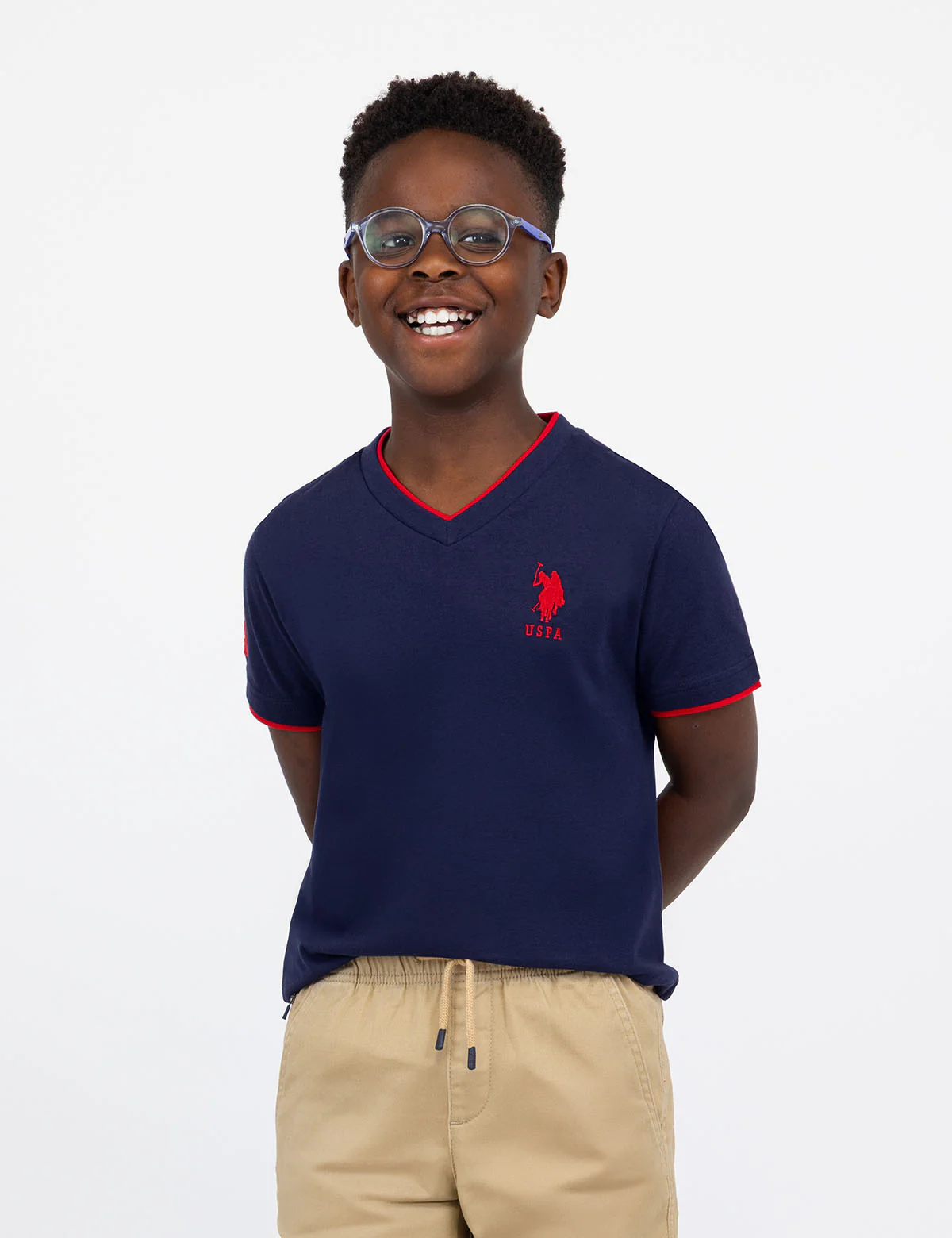 BOYS BASIC V-NECK T-SHIRT - Image 11