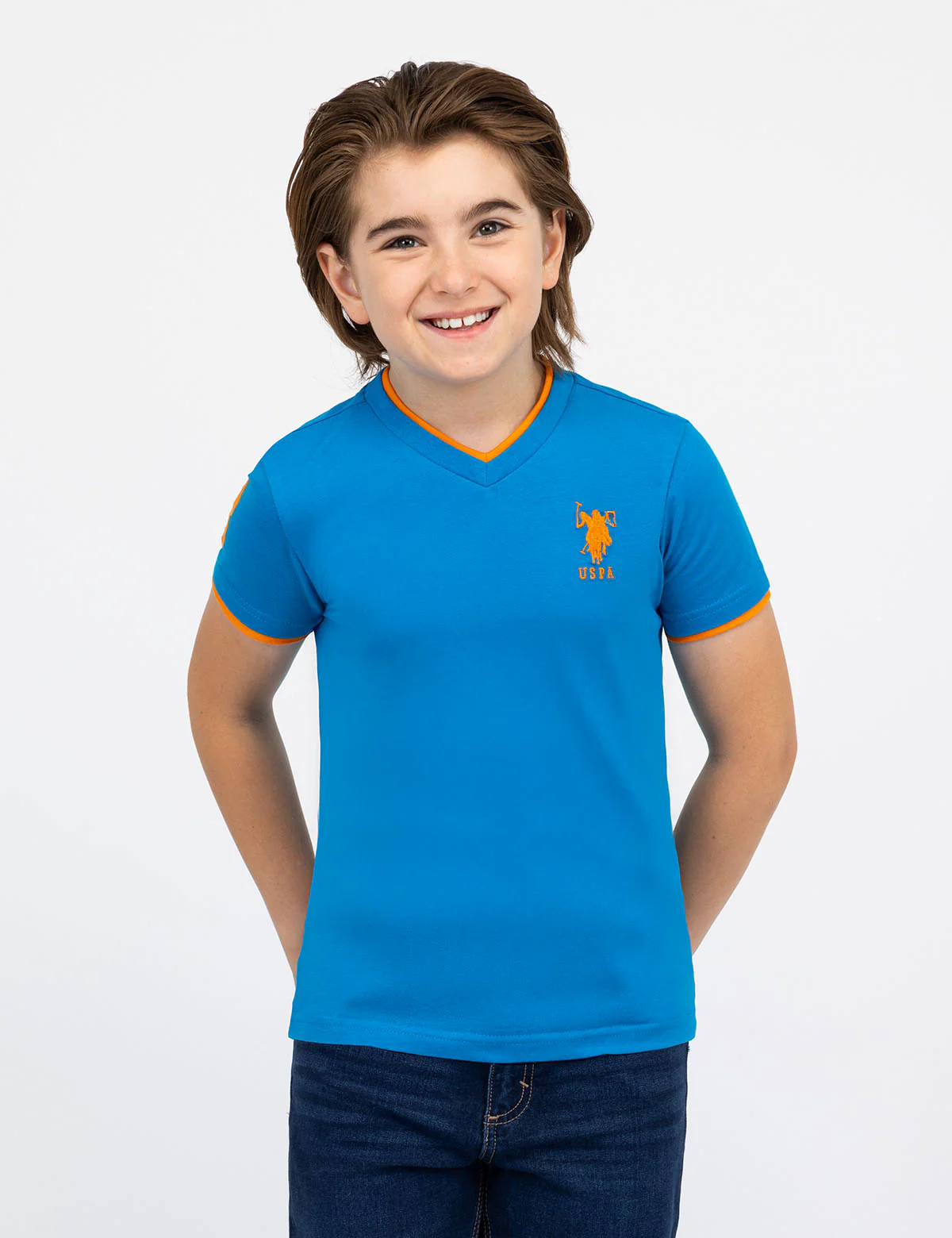 BOYS BASIC V-NECK T-SHIRT - Image 13