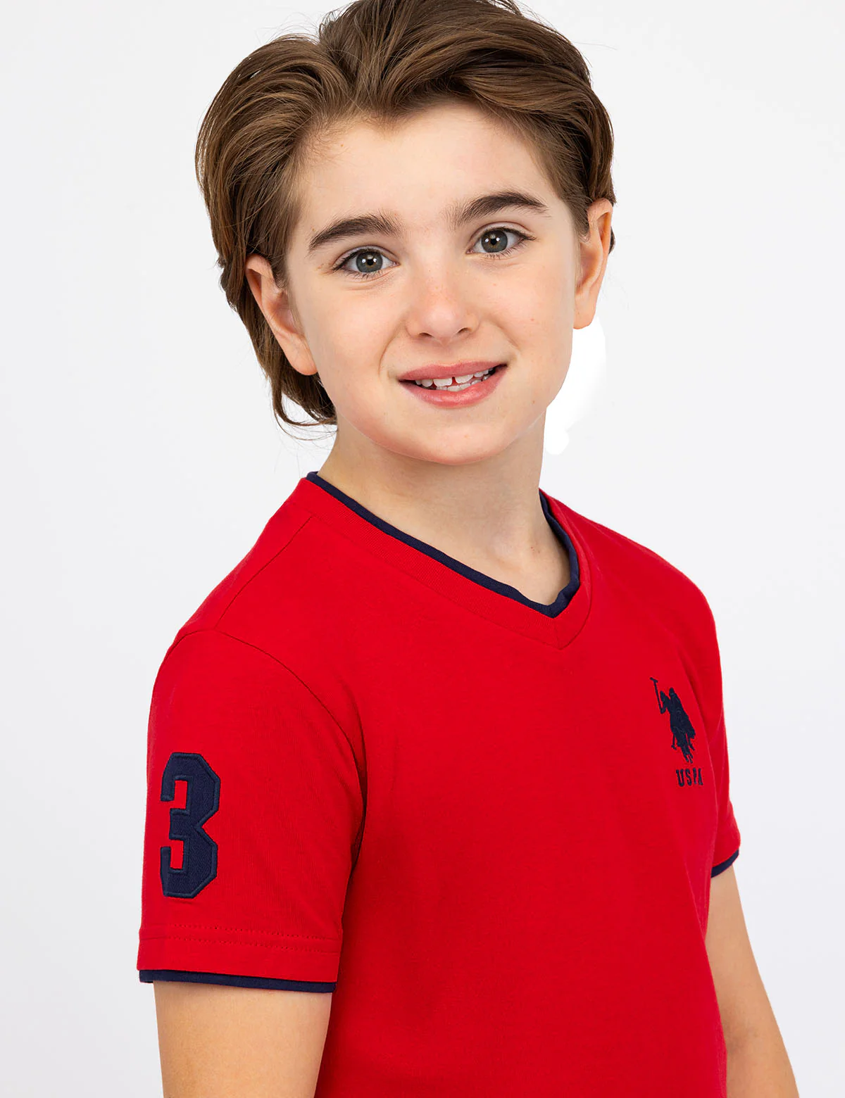 BOYS BASIC V-NECK T-SHIRT - Image 17