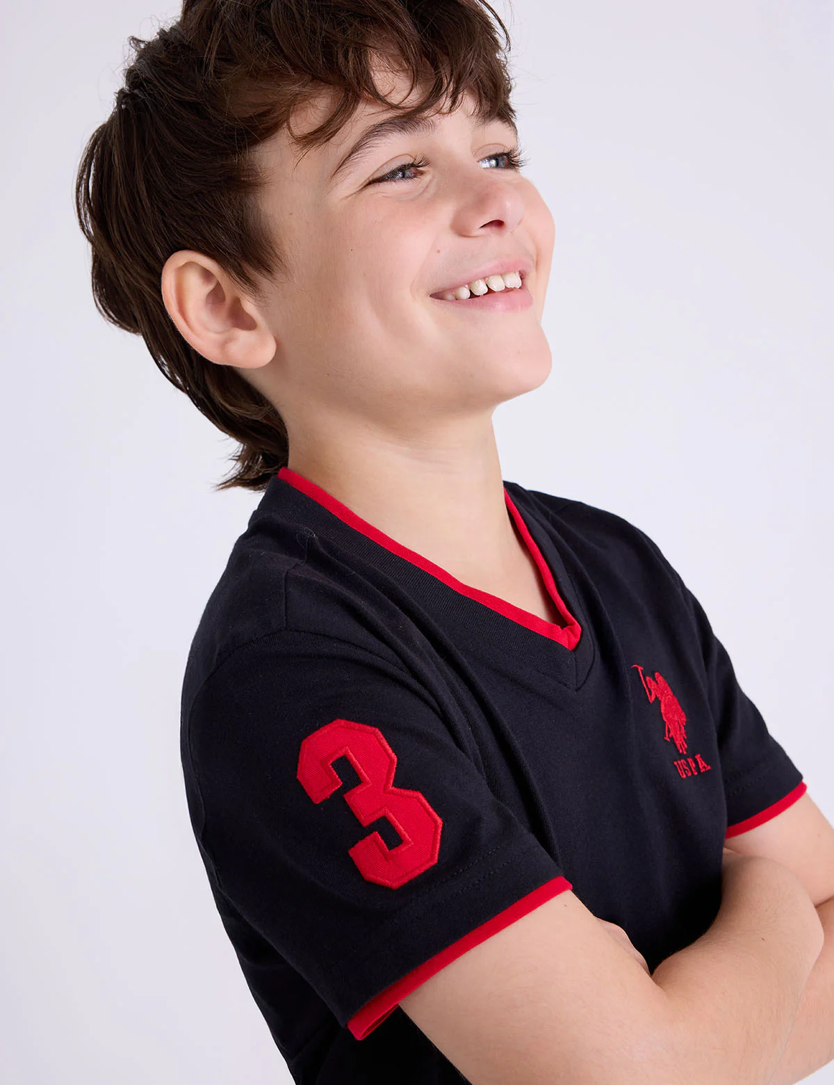 BOYS BASIC V-NECK T-SHIRT - Image 6
