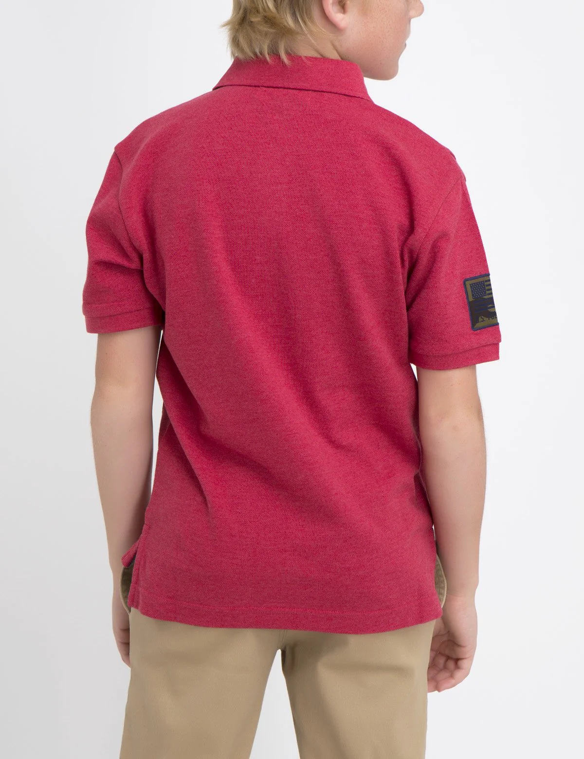 BOYS CHEVRON POLO SHIRT - Image 5