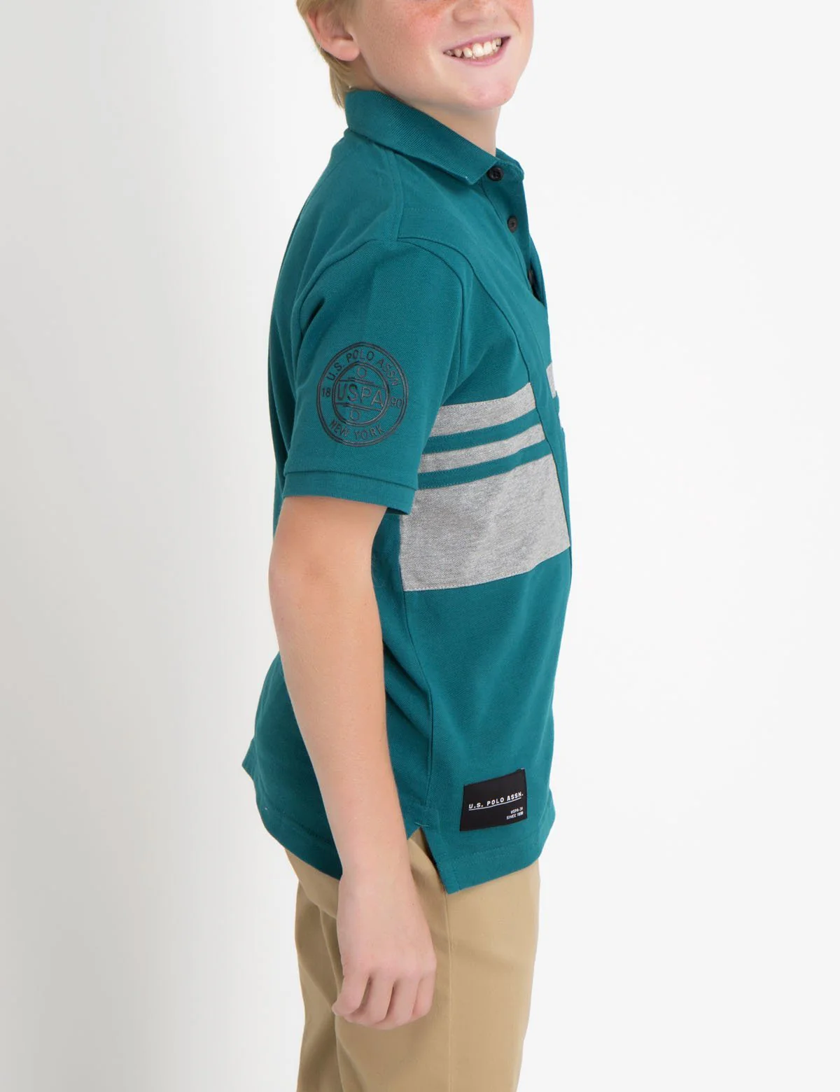 BOYS COLORBLOCK POLO - Image 2