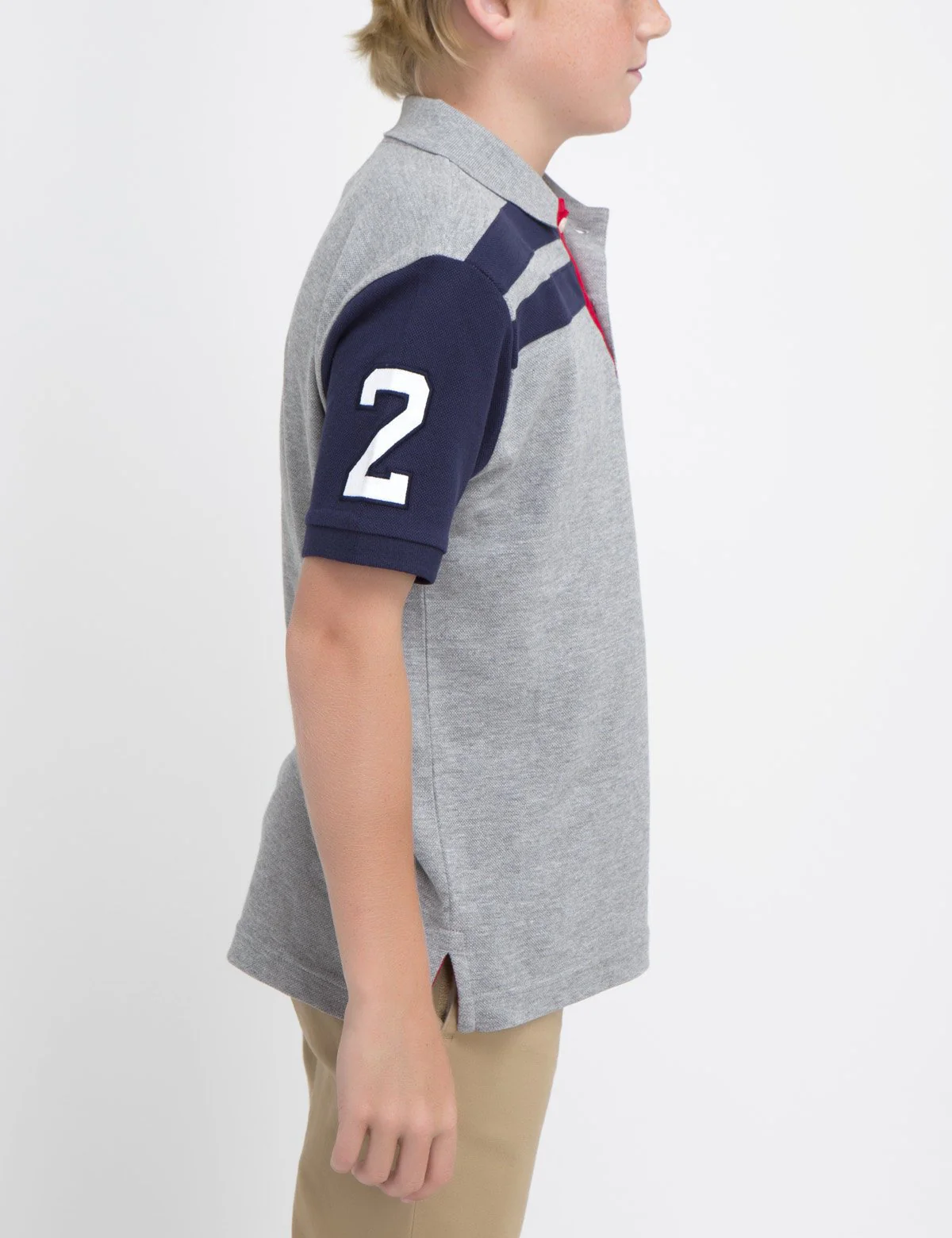 BOYS COLORBLOCK POLO SHIRT - Image 5