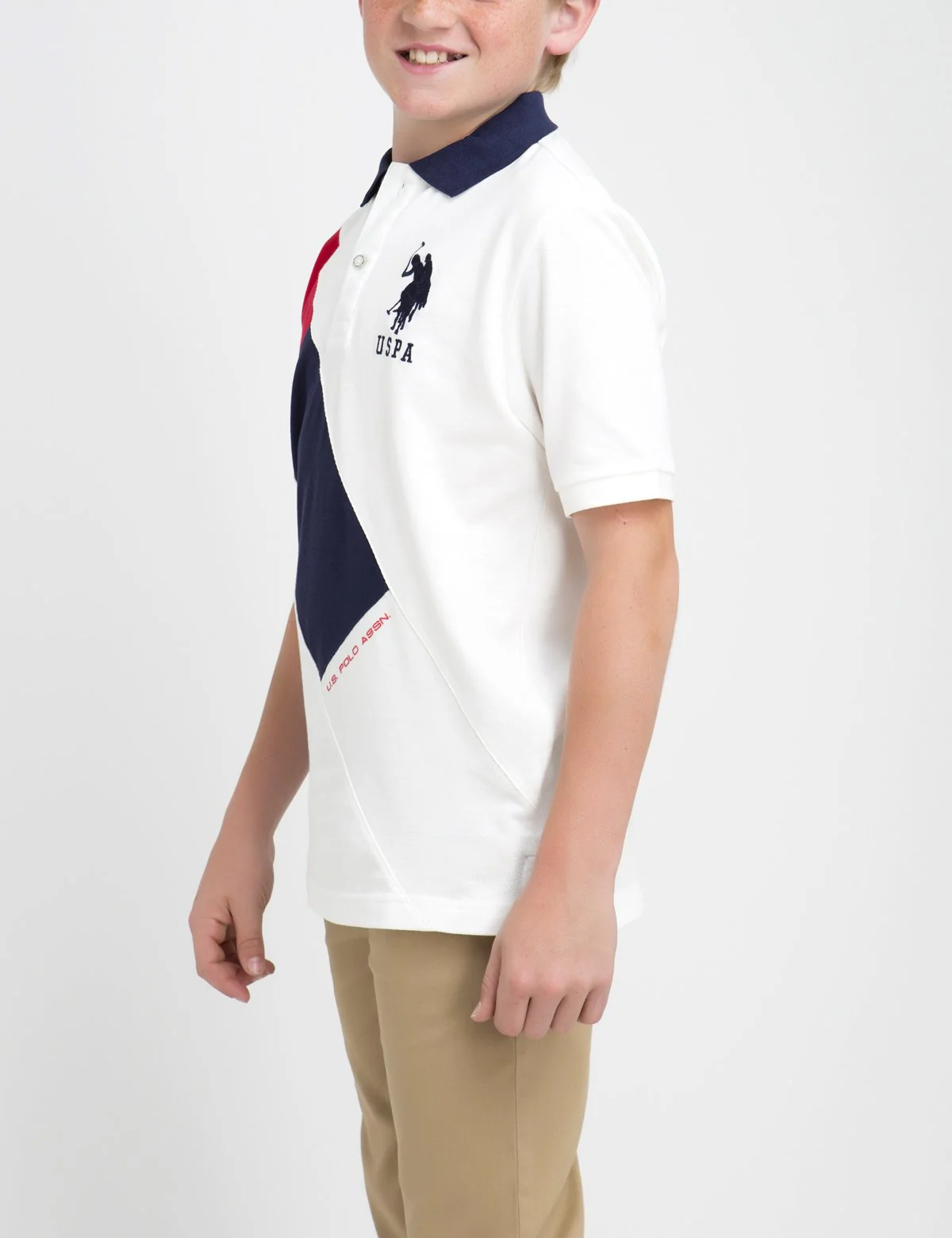 BOYS DIAGONAL POLO SHIRT - Image 11