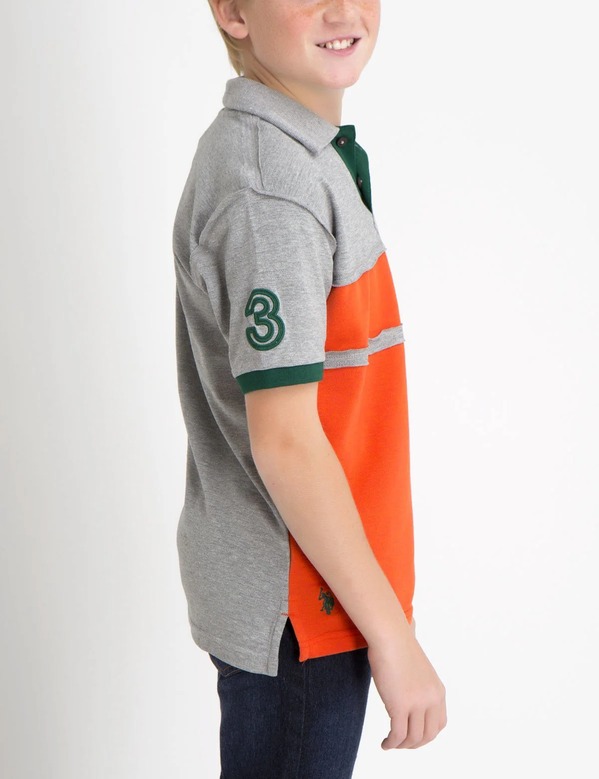 BOYS FLAG PATCH POLO - Image 2