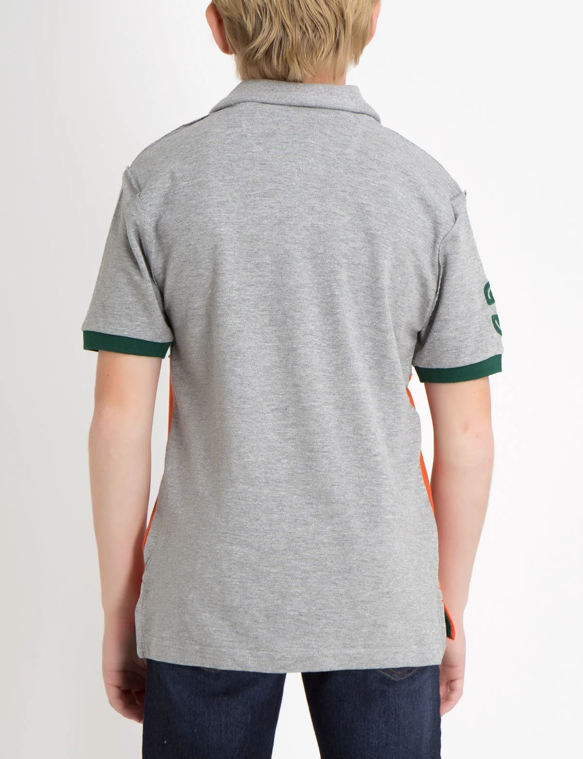 BOYS FLAG PATCH POLO - Image 3