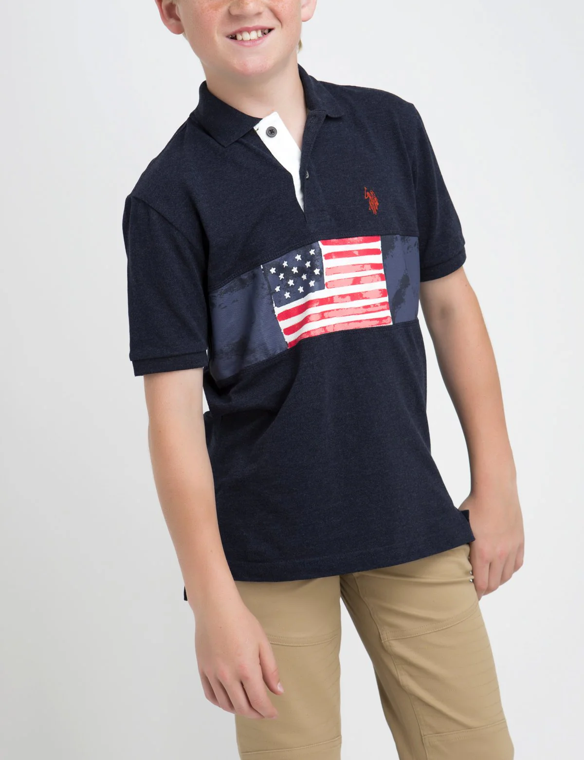 BOYS FLAG POLO SHIRT - Image 8