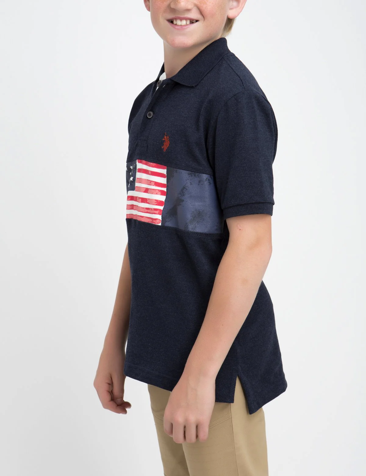 BOYS FLAG POLO SHIRT - Image 9