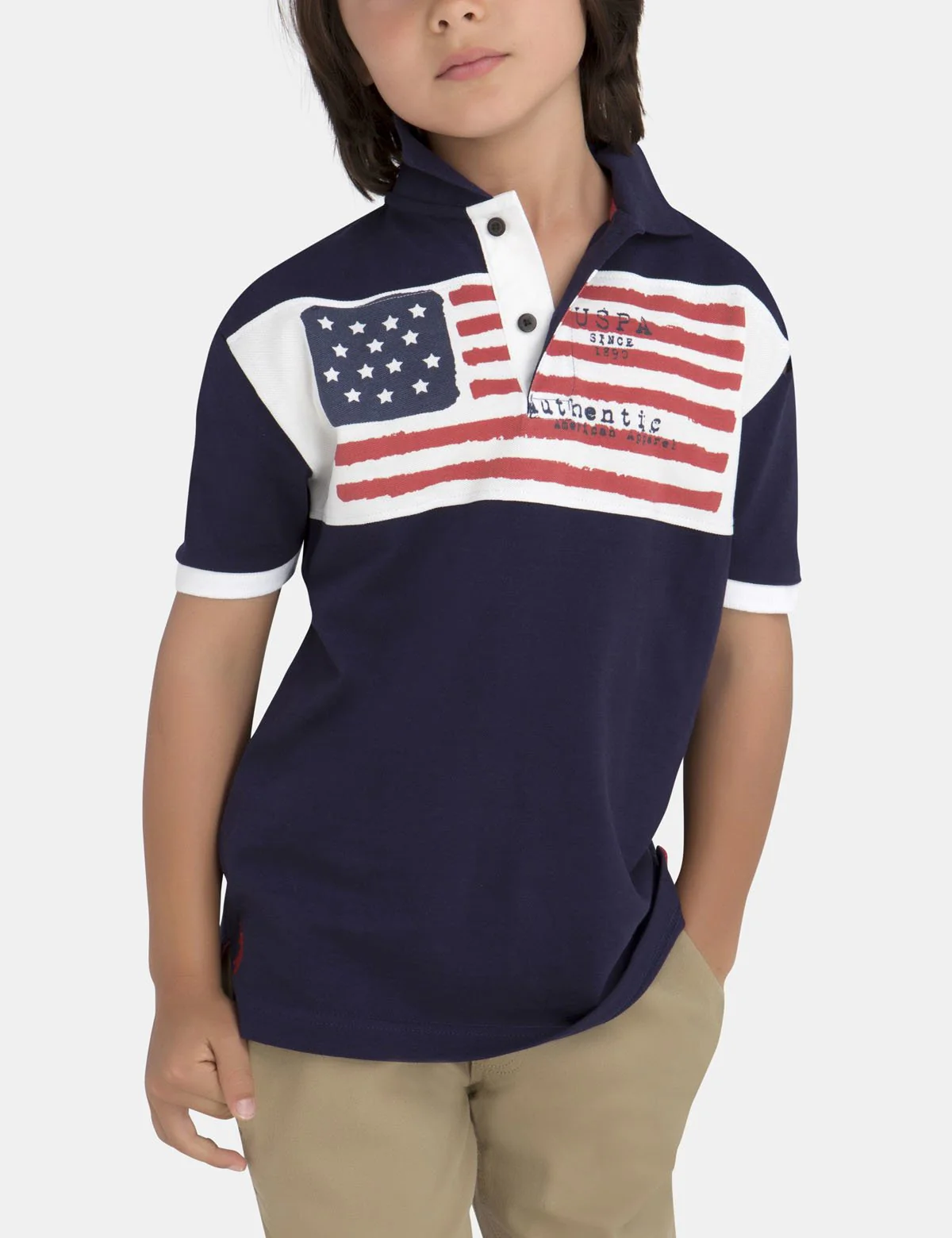 BOYS FLAG POLO SHIRT - Image 10