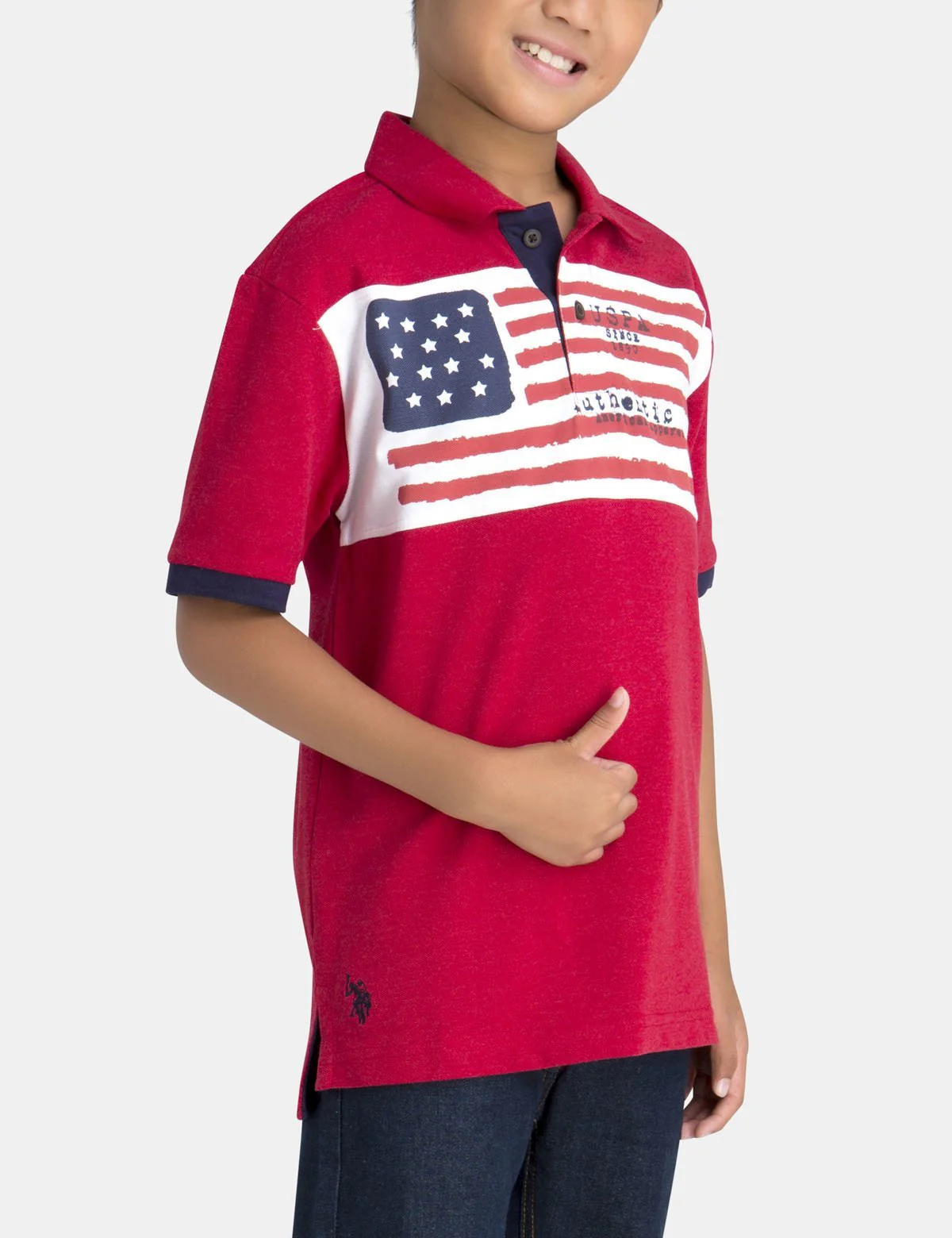 BOYS FLAG POLO SHIRT - Image 12